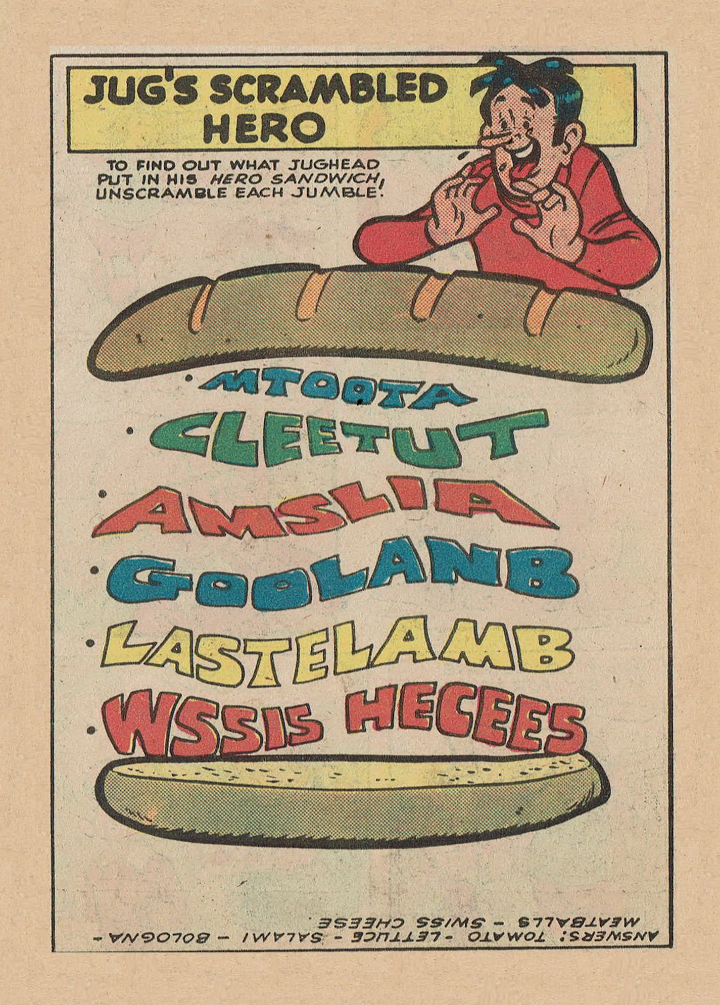 Read online Jughead Jones Comics Digest comic -  Issue #24 - 120