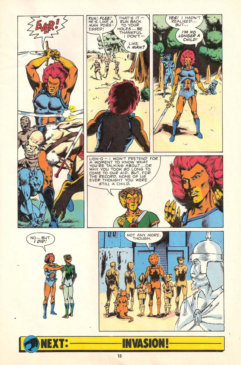 Read online ThunderCats (1987) comic -  Issue #10 - 13