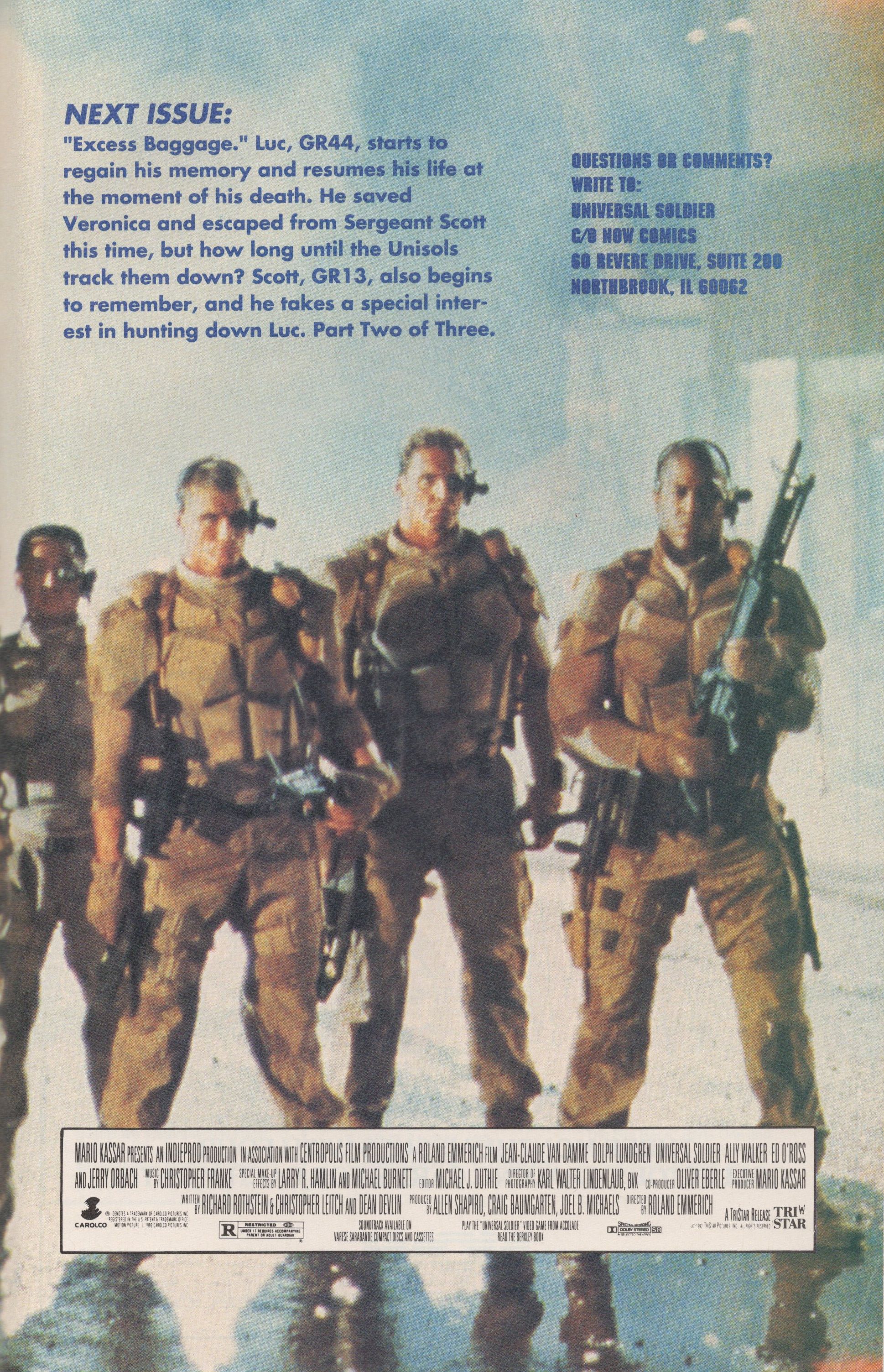 Read online Universal Soldier comic -  Issue #1 - 31