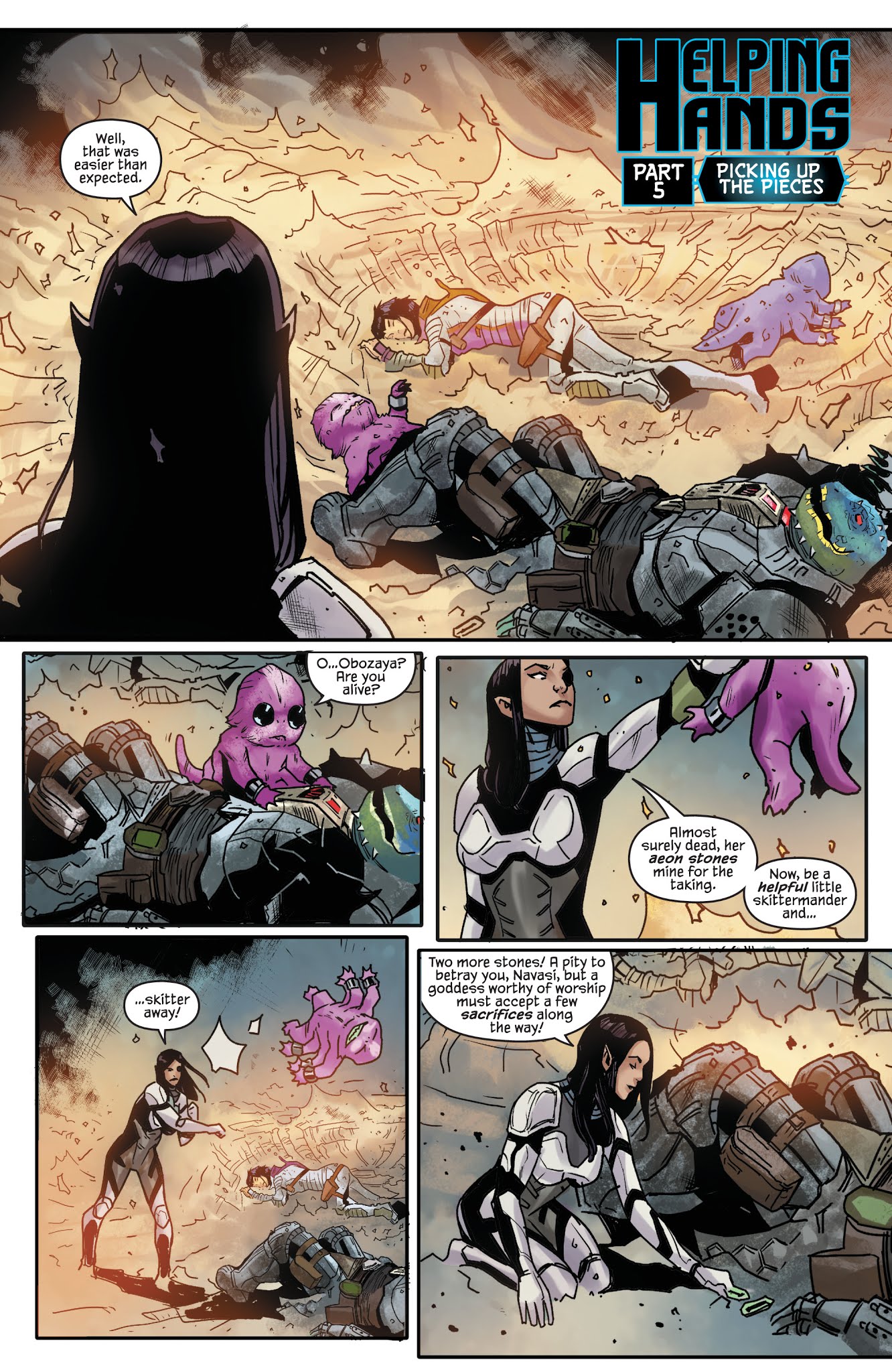 Read online Pathfinder: Spiral Of Bones comic -  Issue #5 - 25