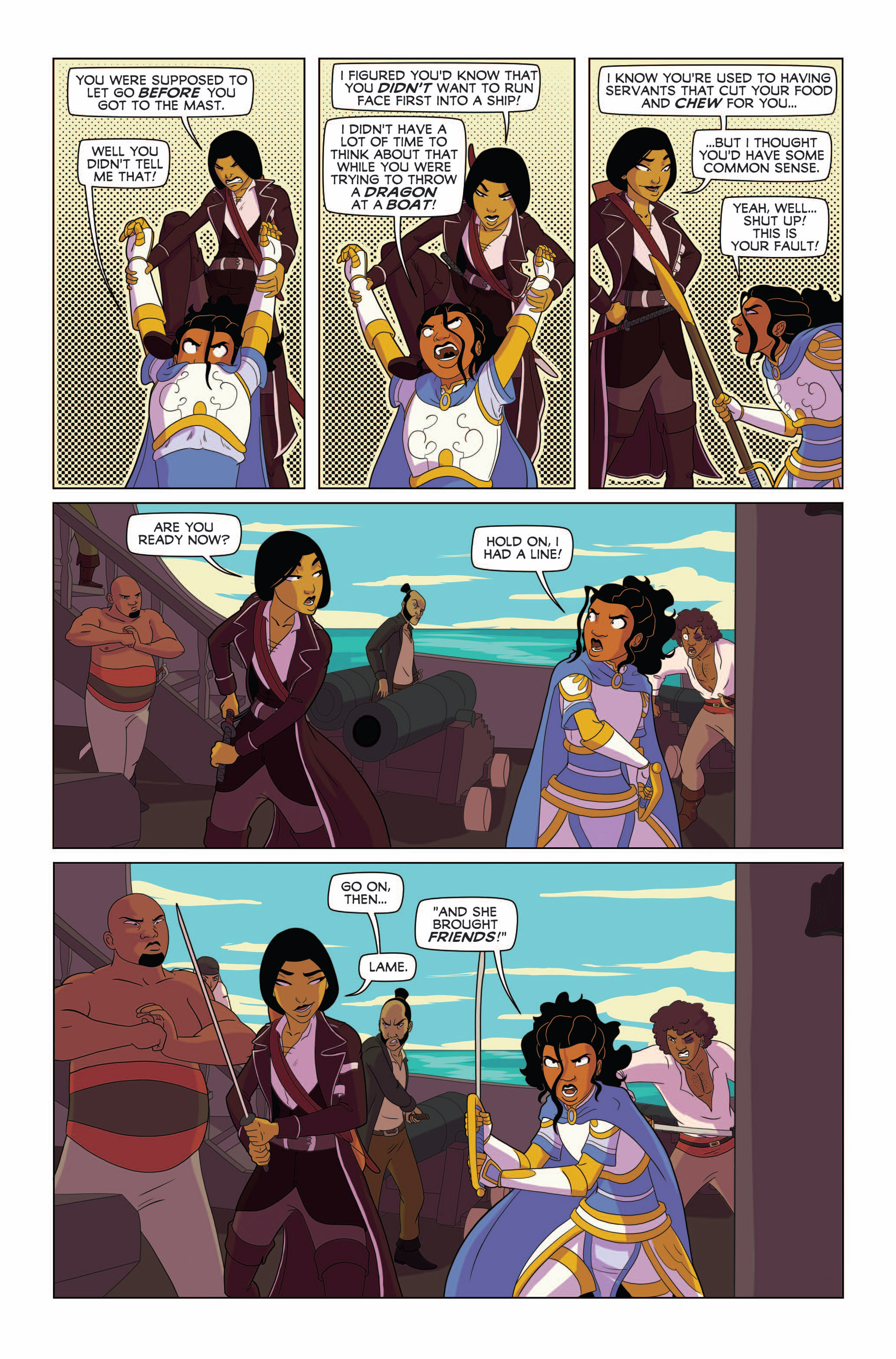Read online Princeless: The Pirate Princess comic -  Issue # Full - 83