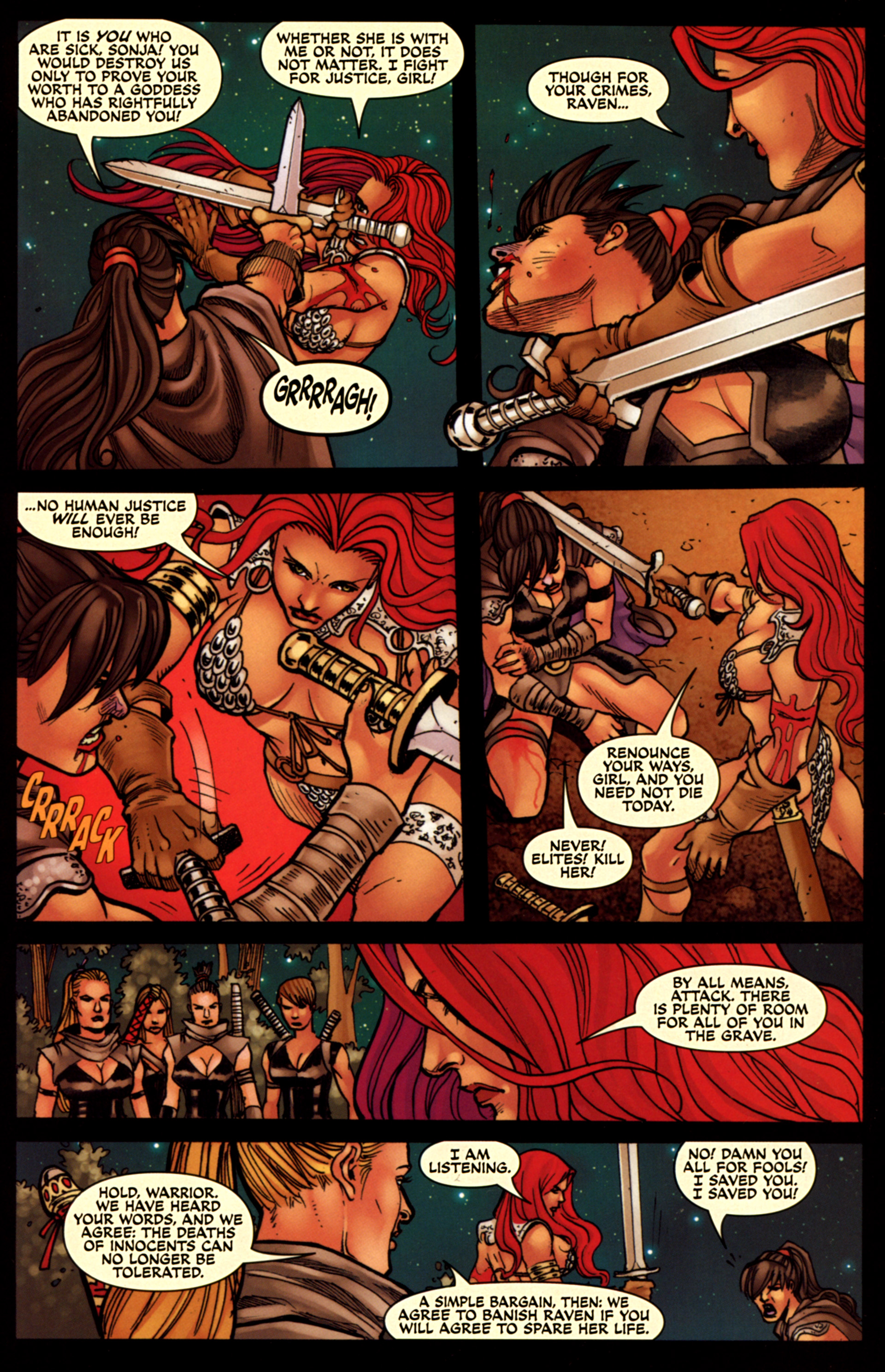 Read online Red Sonja Raven comic -  Issue # Full - 29