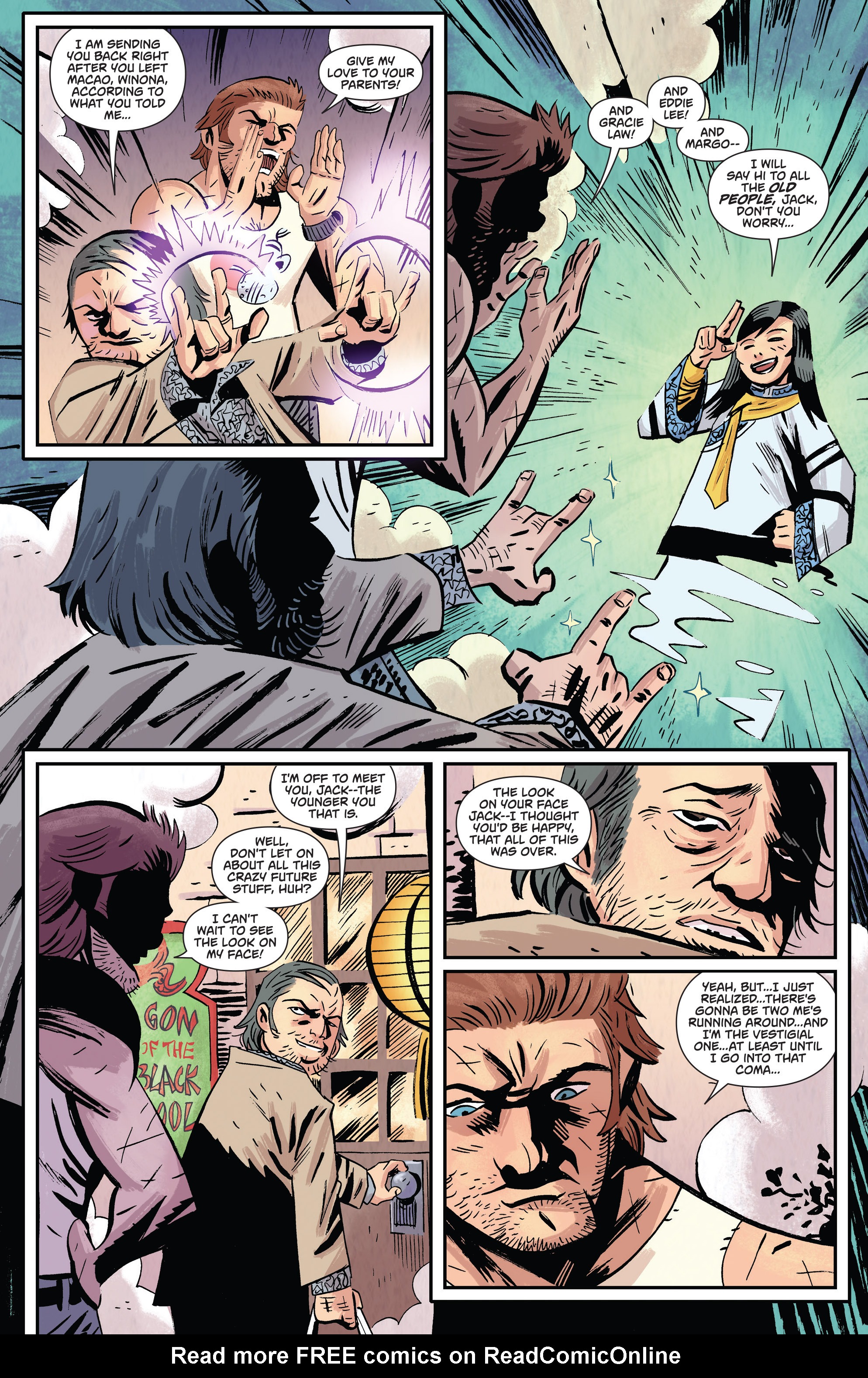 Read online Big Trouble In Little China comic -  Issue #25 - 28