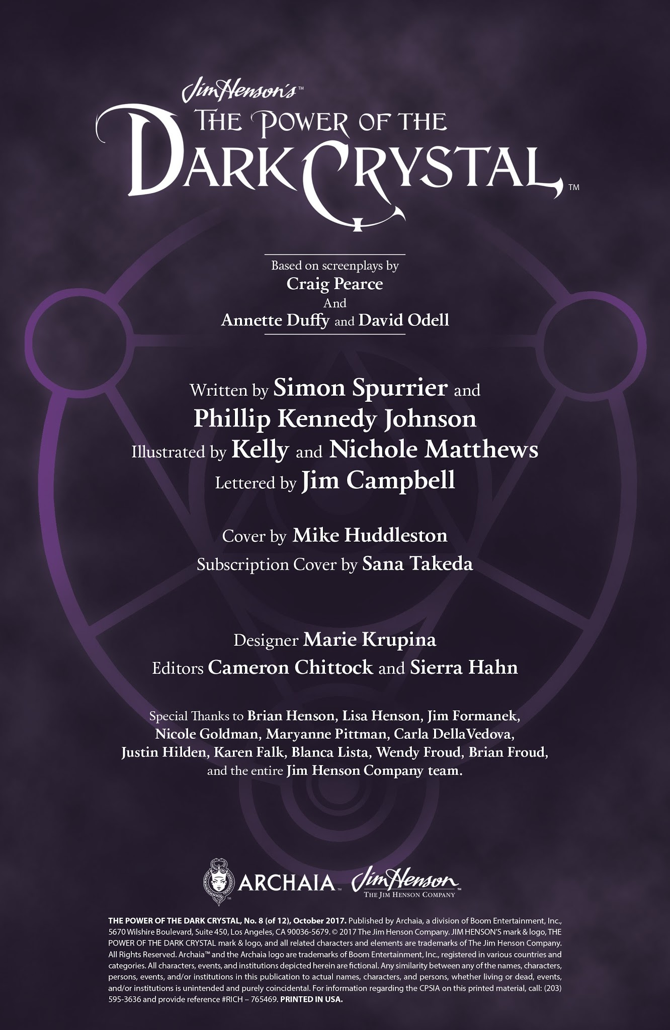 Read online The Power of the Dark Crystal comic -  Issue #8 - 2