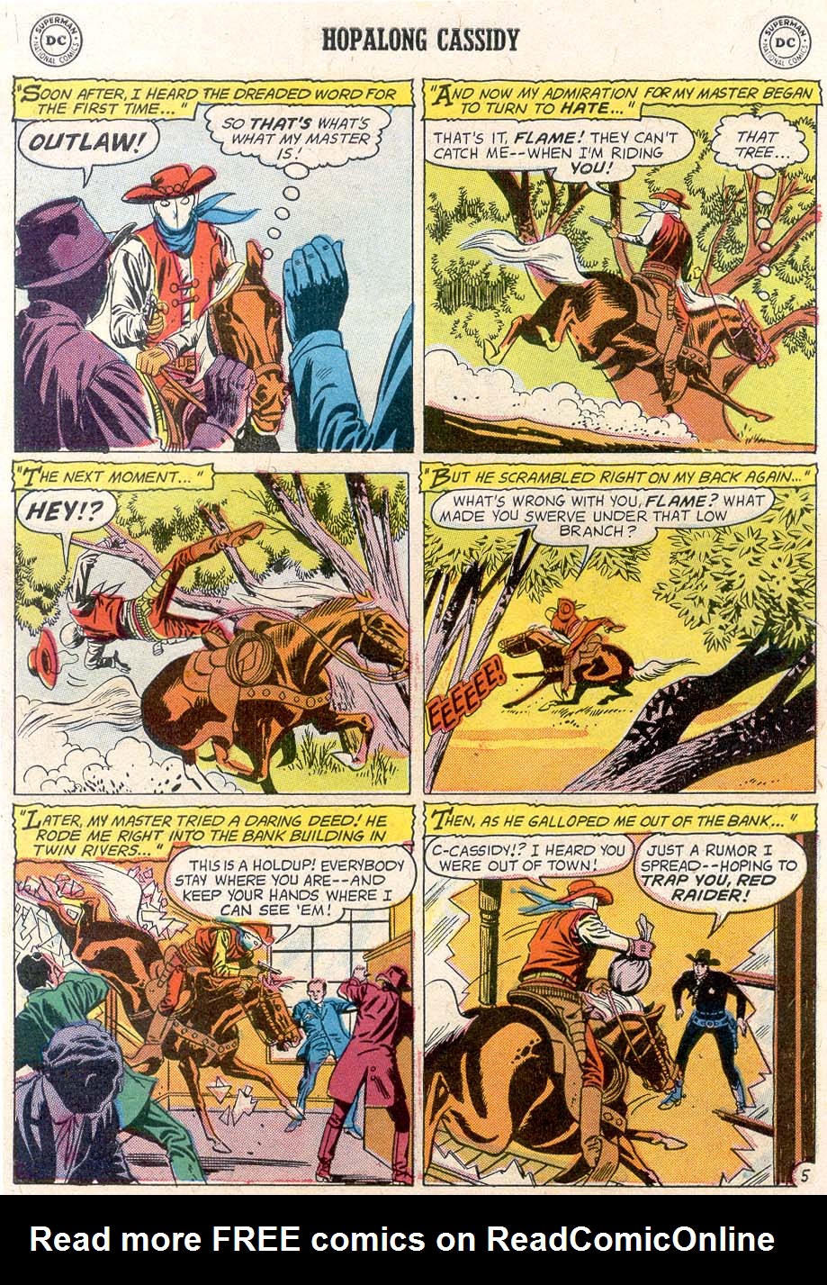 Read online Hopalong Cassidy comic -  Issue #128 - 7