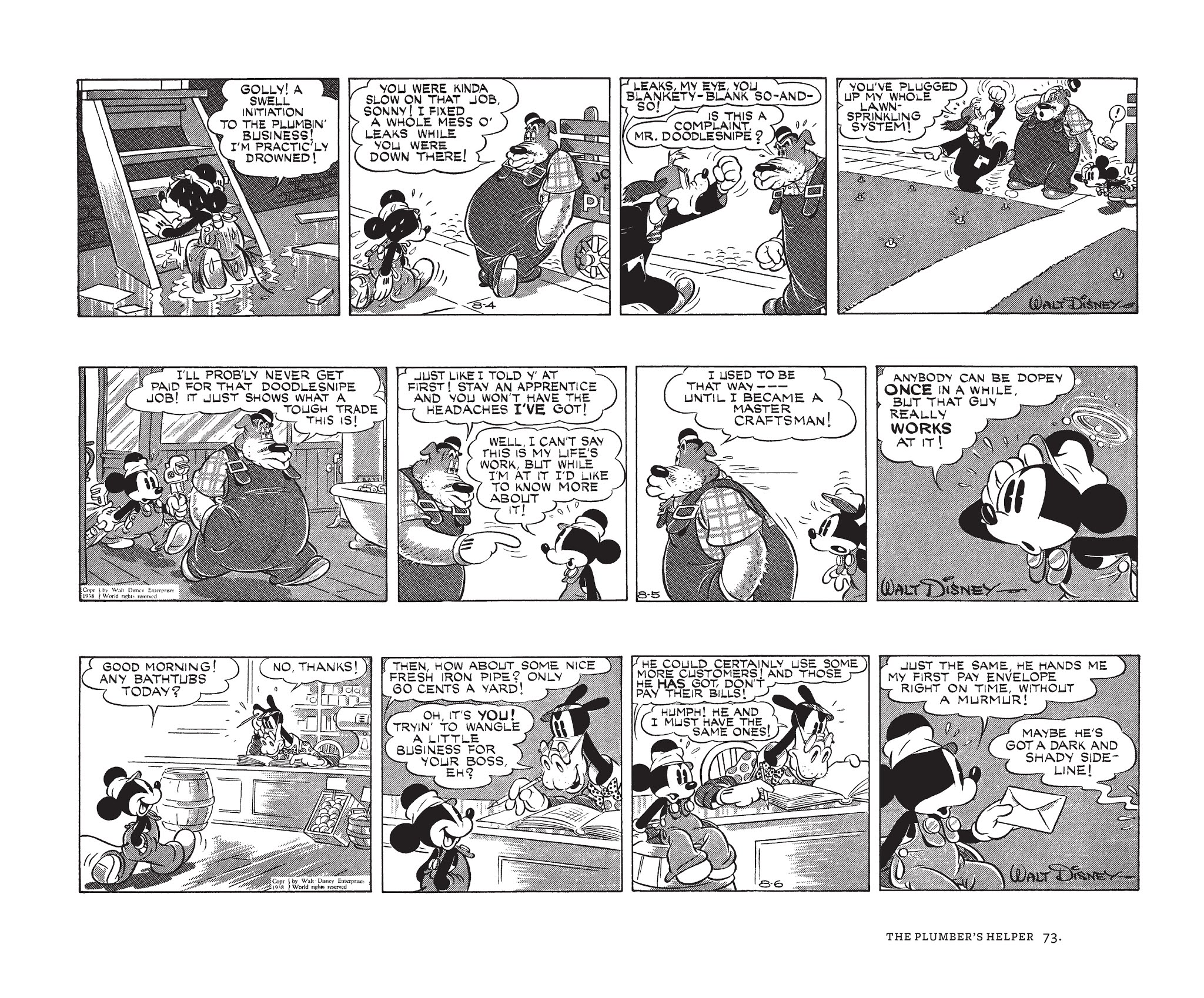 Read online Walt Disney's Mickey Mouse by Floyd Gottfredson comic -  Issue # TPB 5 (Part 1) - 73
