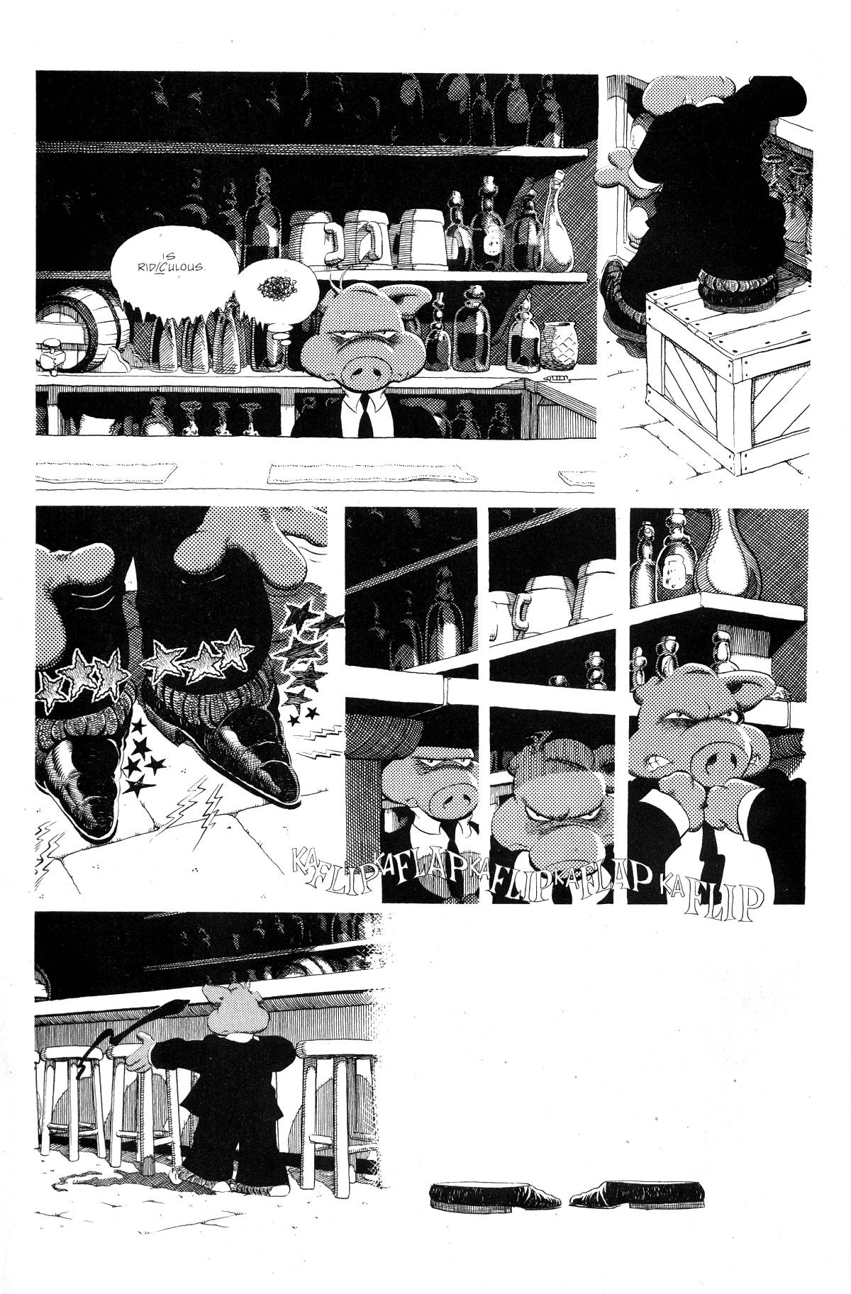 Read online Cerebus comic -  Issue #215 - 4