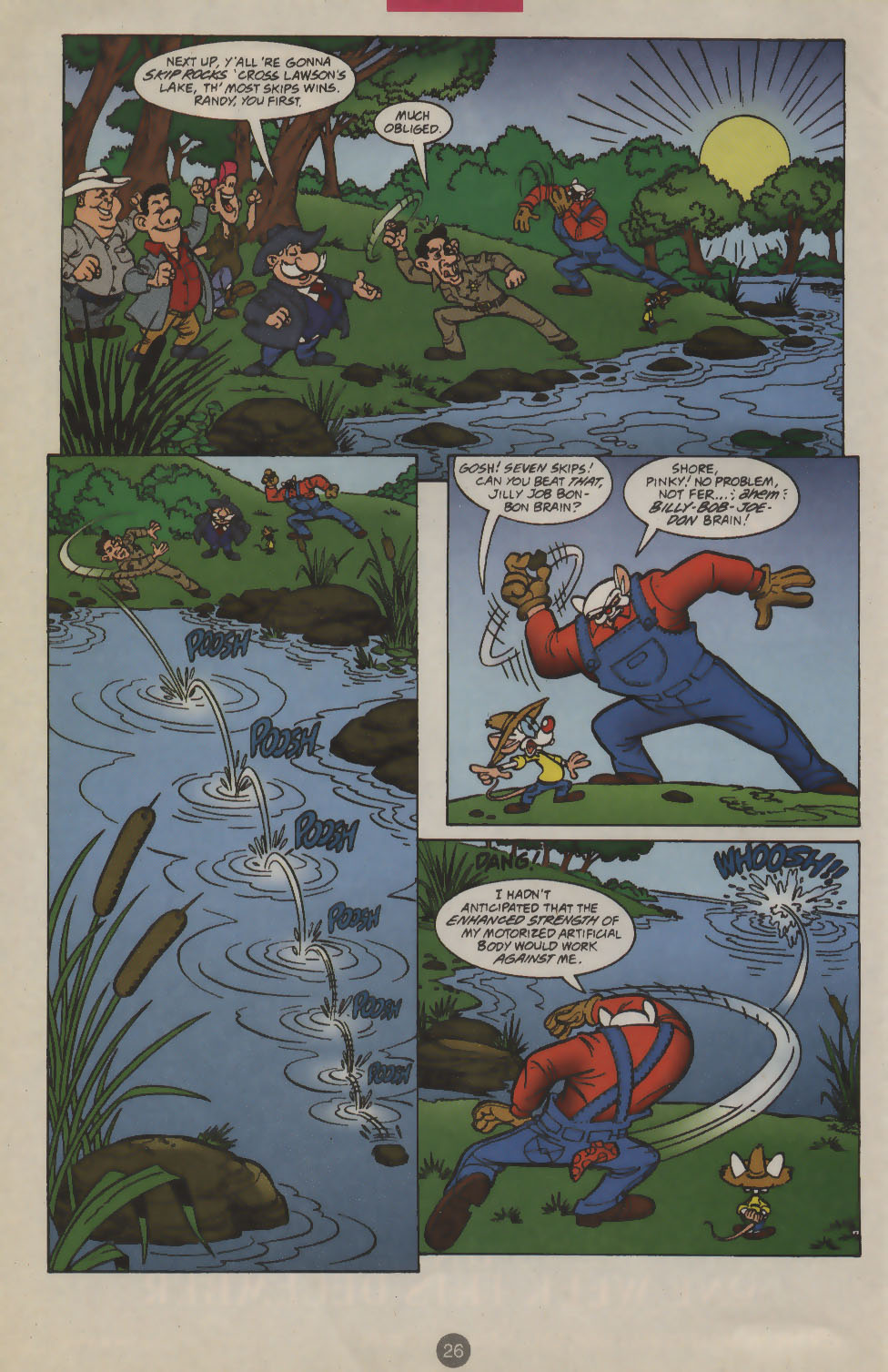Read online Pinky and The Brain comic -  Issue #20 - 20