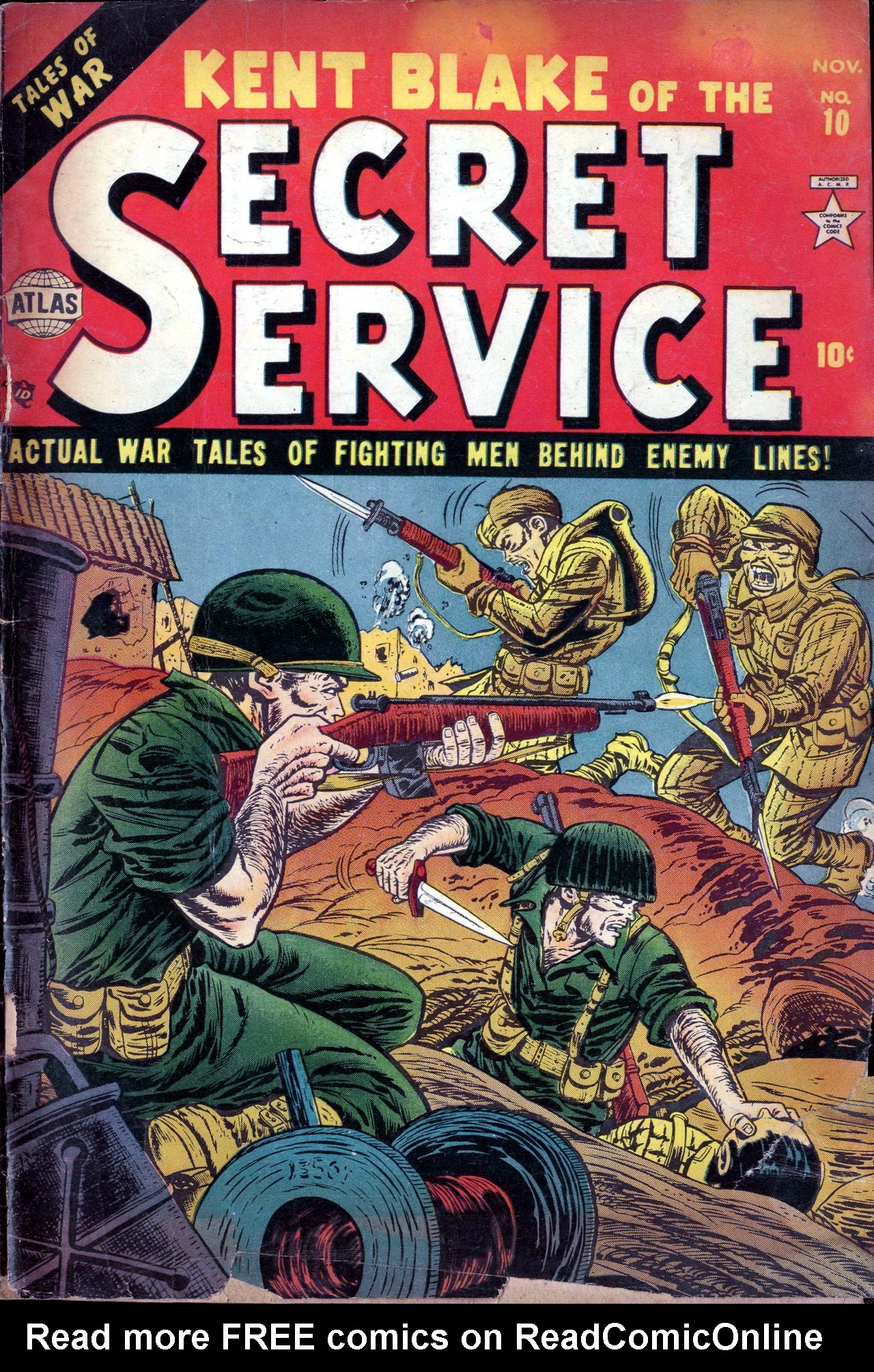 Read online Kent Blake of the Secret Service comic -  Issue #10 - 1