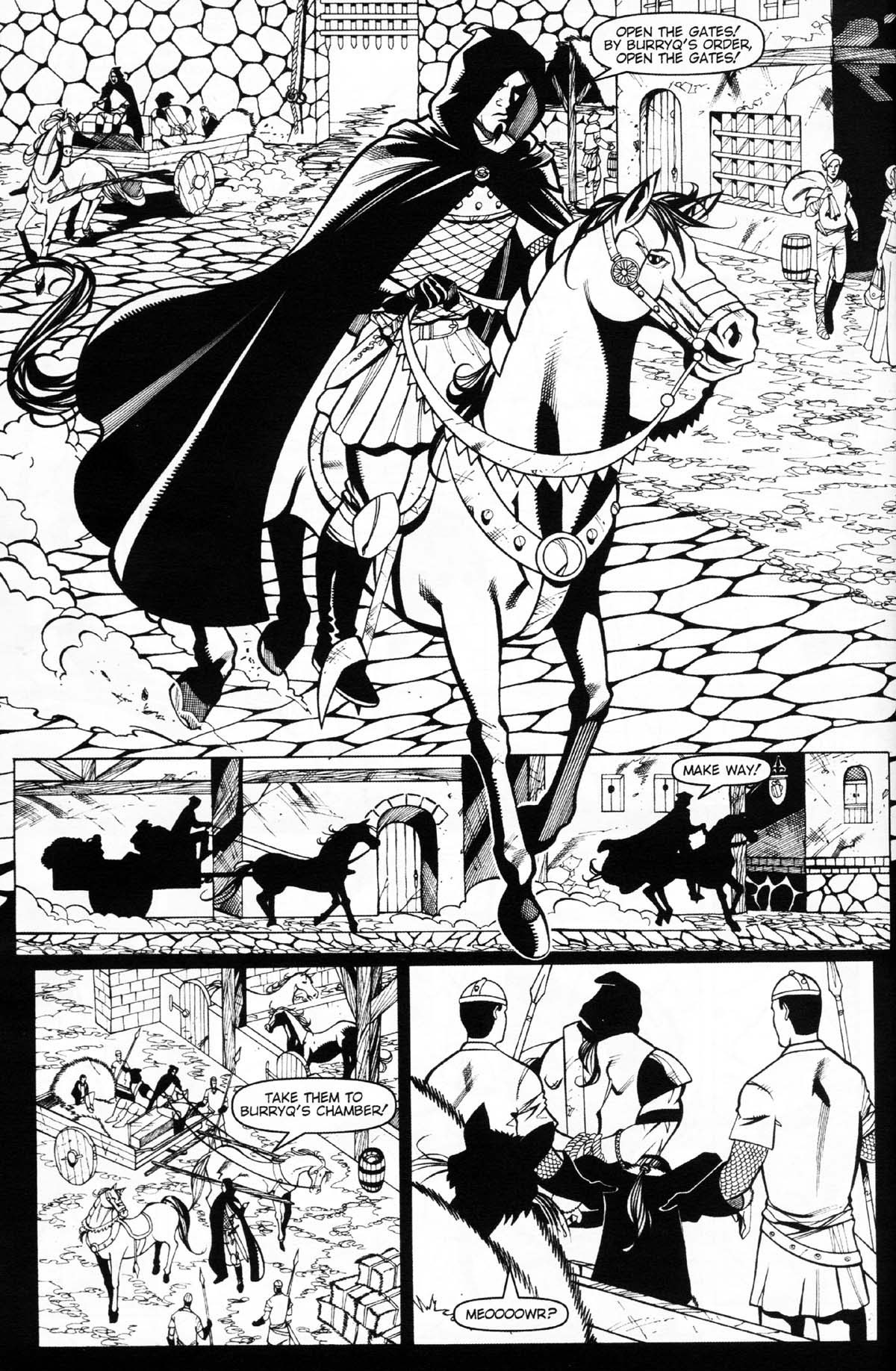 Read online Dungeons & Dragons: Black & White comic -  Issue #5 - 22