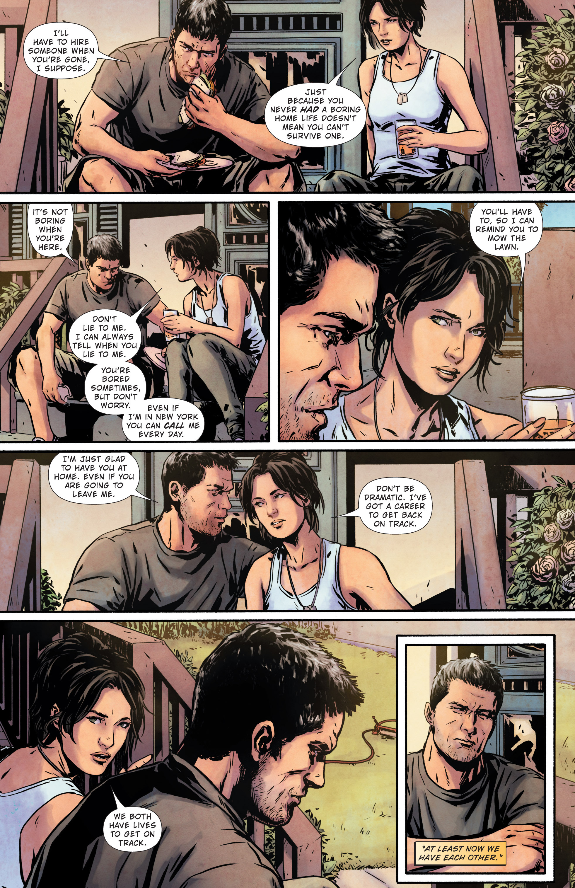 Read online Tom Clancy's Splinter Cell: Echoes comic -  Issue #1 - 6