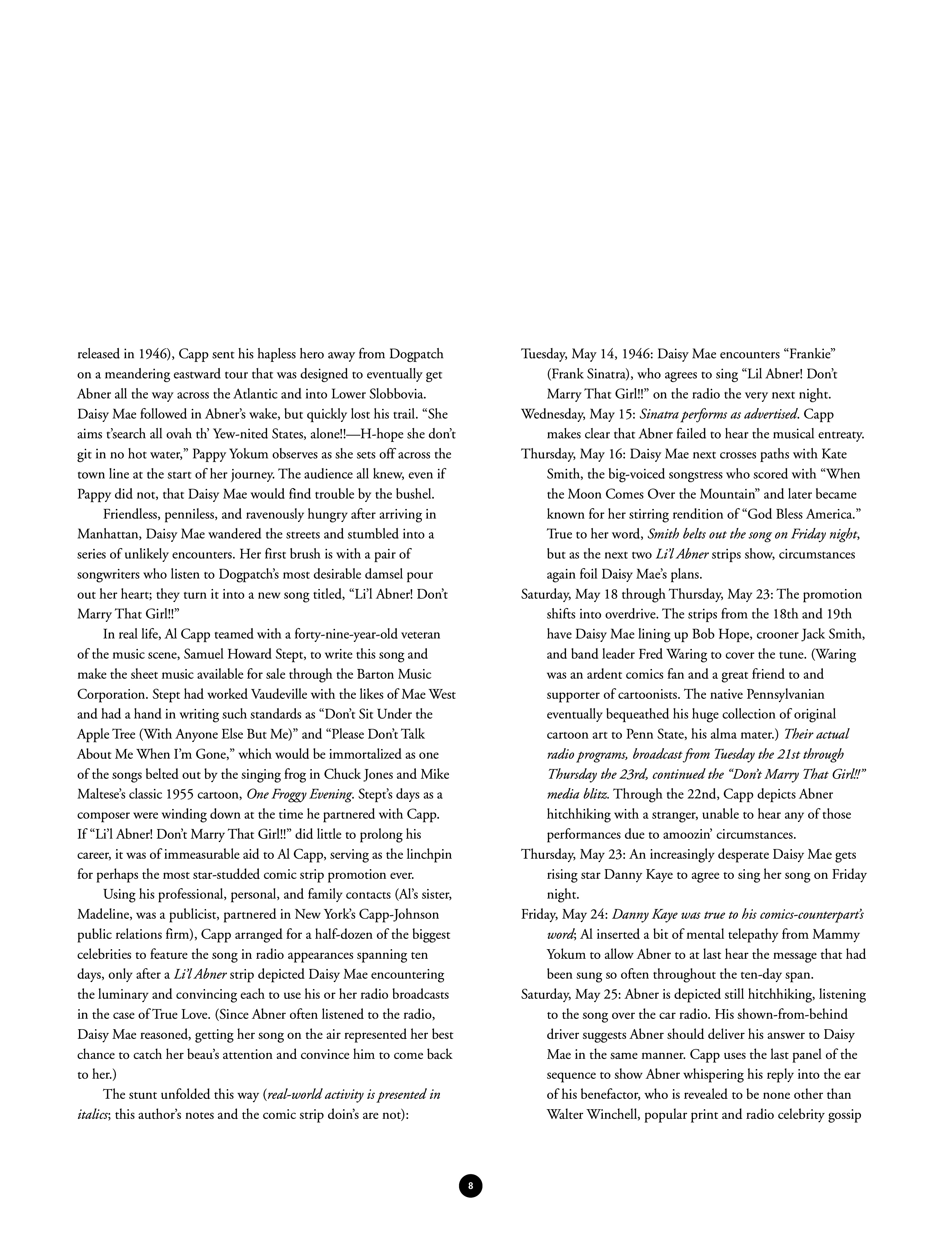 Read online Al Capp's Li'l Abner Complete Daily & Color Sunday Comics comic -  Issue # TPB 6 (Part 1) - 8