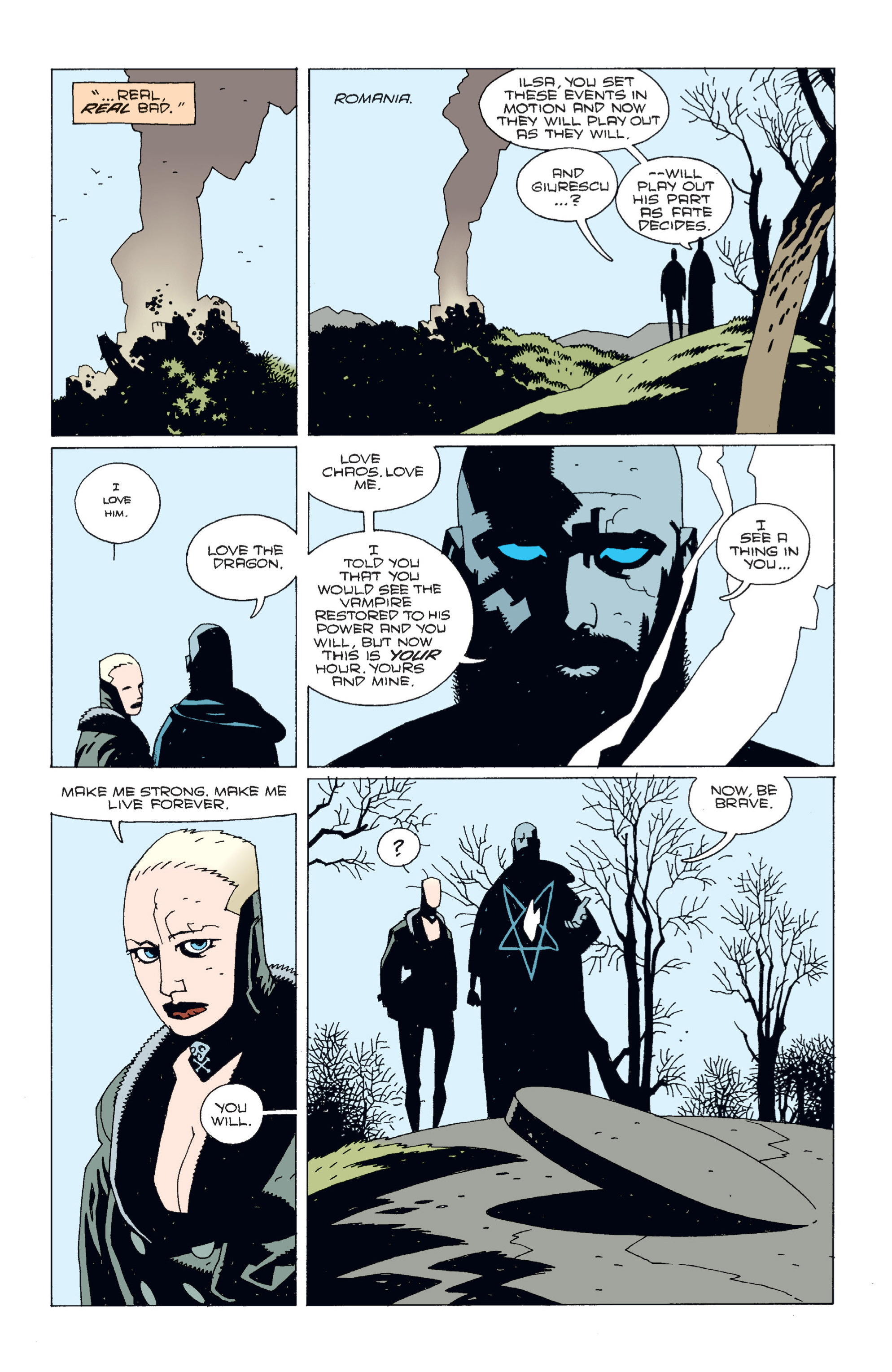 Read online Hellboy comic -  Issue #2 - 94