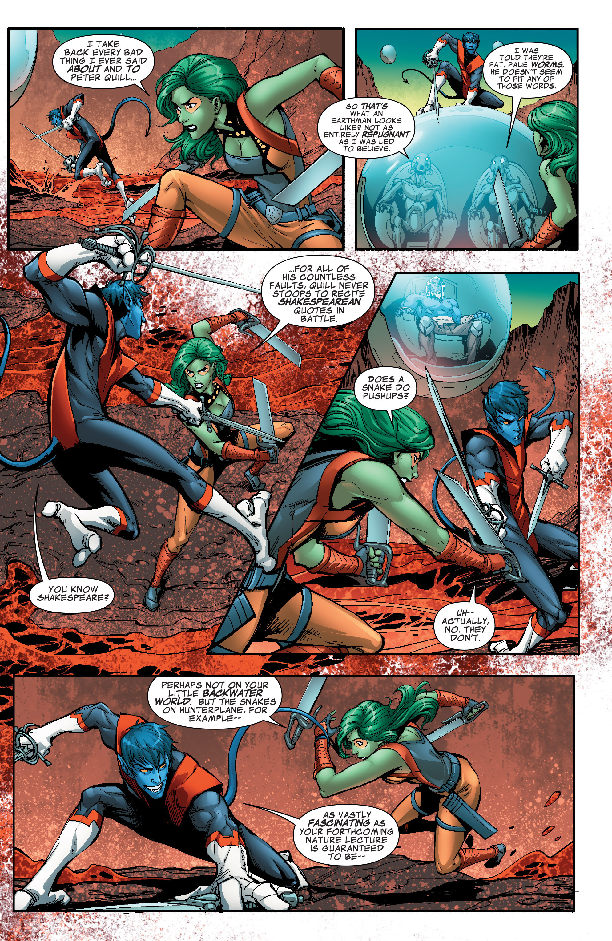 Read online Guardians Team-Up comic -  Issue #6 - 16