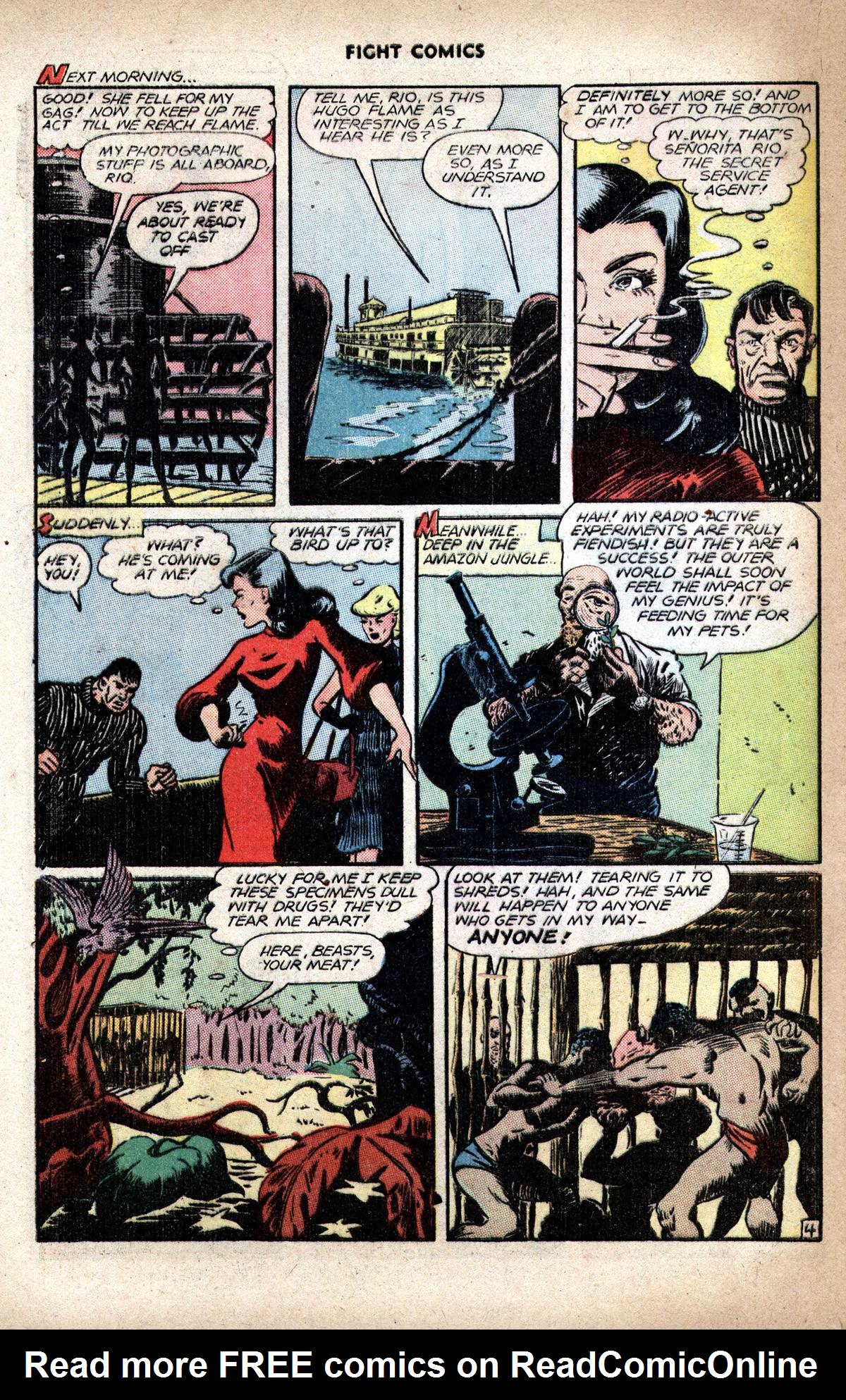 Read online Fight Comics comic -  Issue #49 - 6