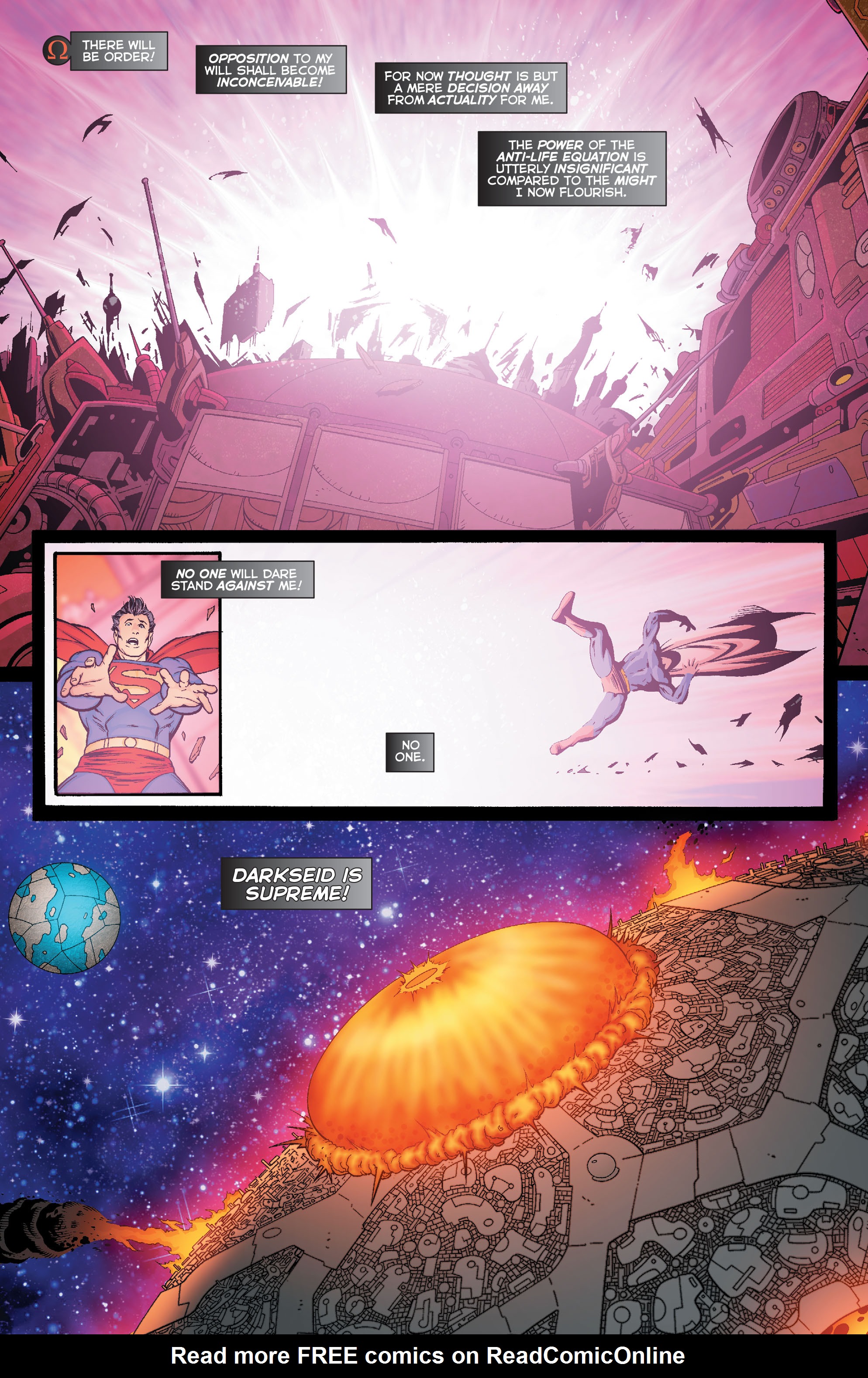 Read online Superman vs. Darkseid comic -  Issue # TPB - 181
