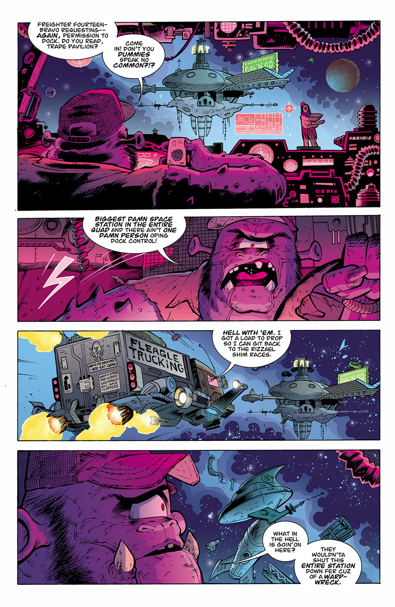 Read online Fear Agent comic -  Issue # TPB 1 - 9