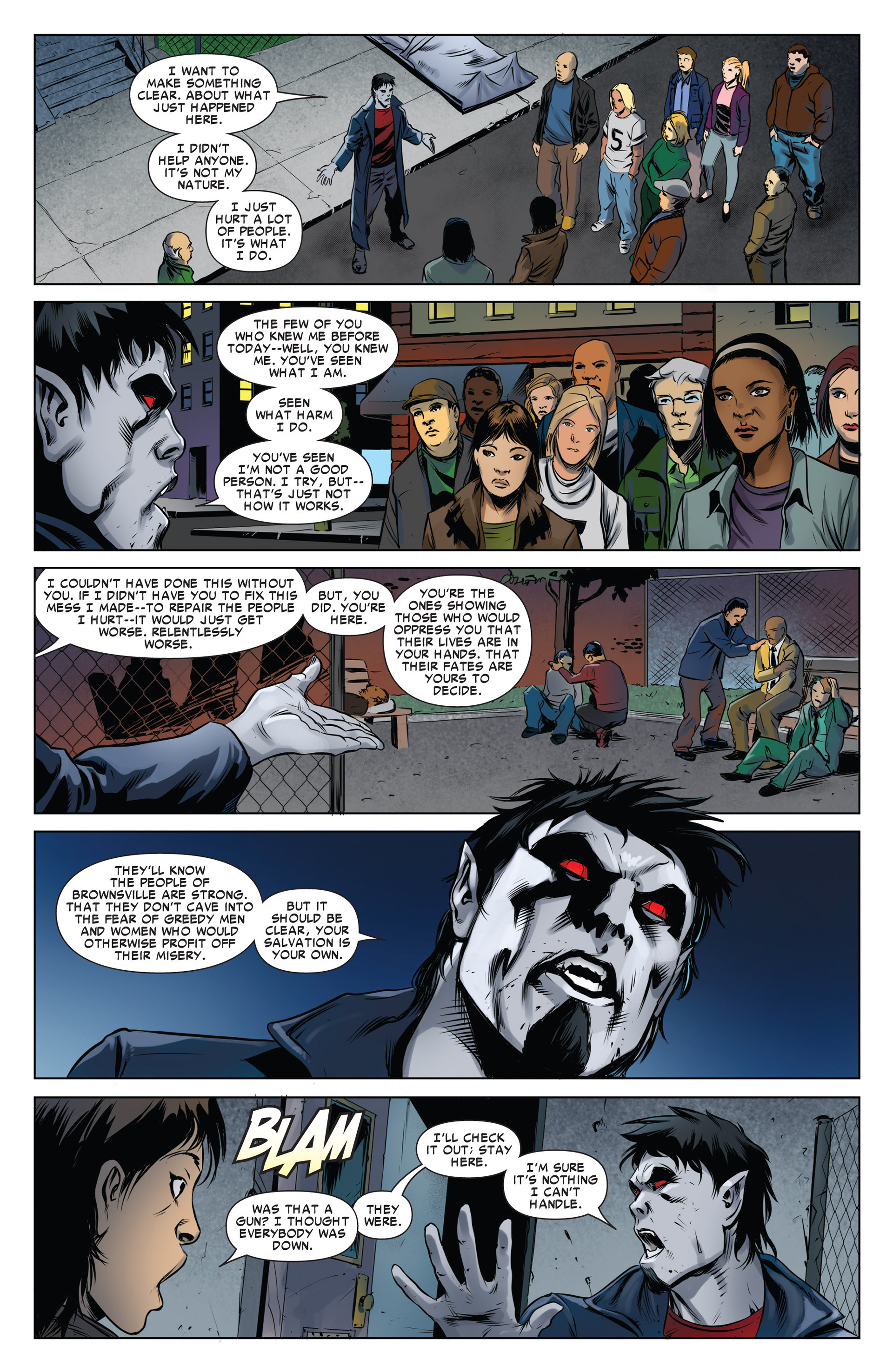 Read online Morbius: The Living Vampire comic -  Issue #5 - 14