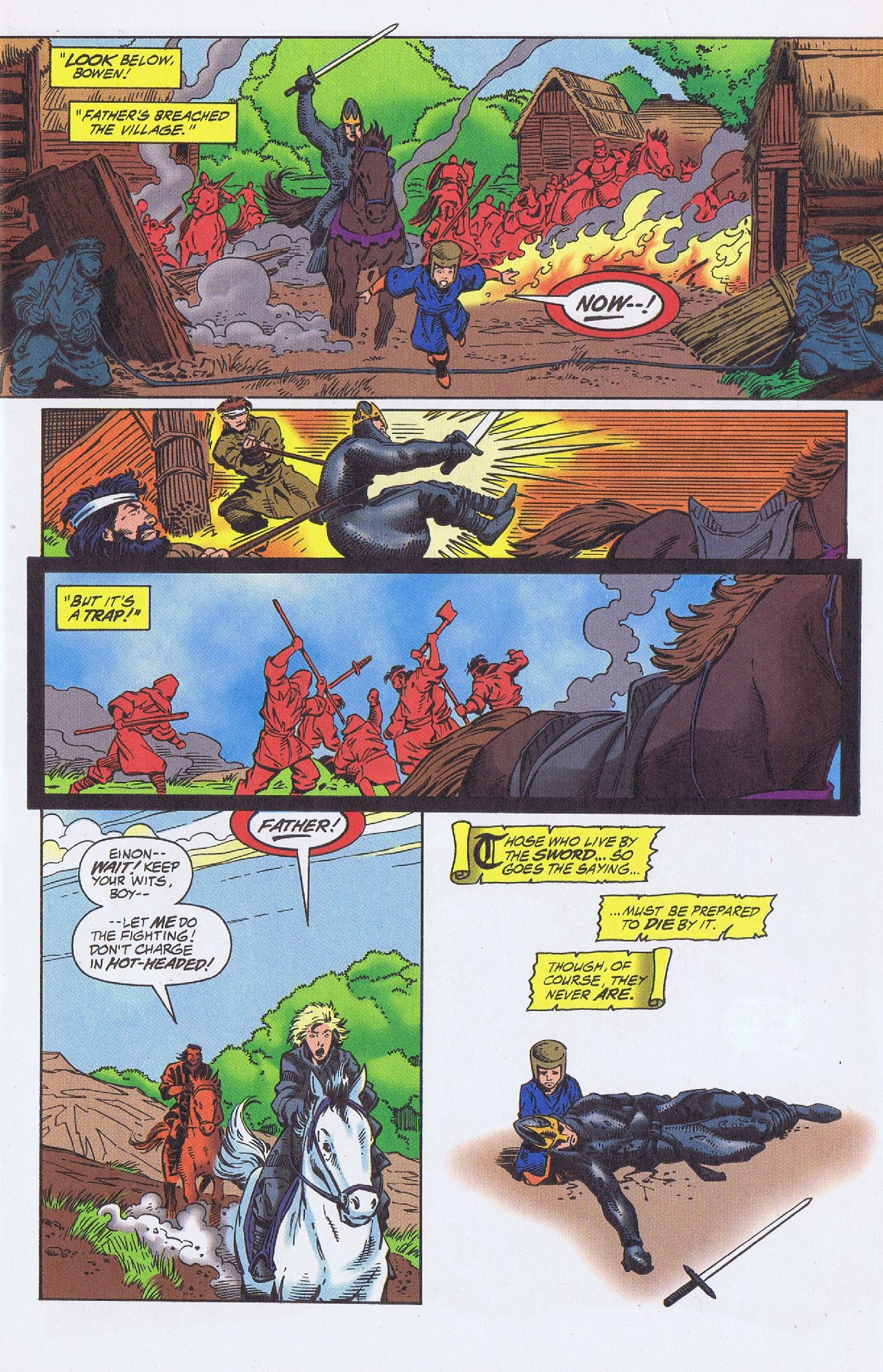 Read online Dragonheart comic -  Issue #1 - 9