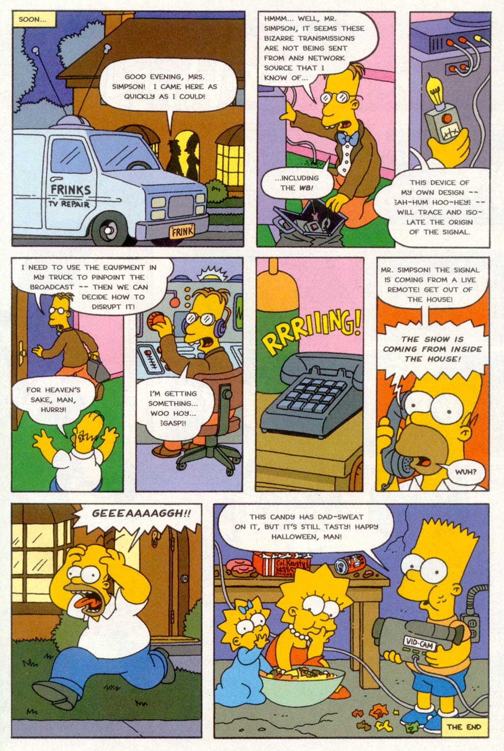 Read online Treehouse of Horror comic -  Issue #3 - 28