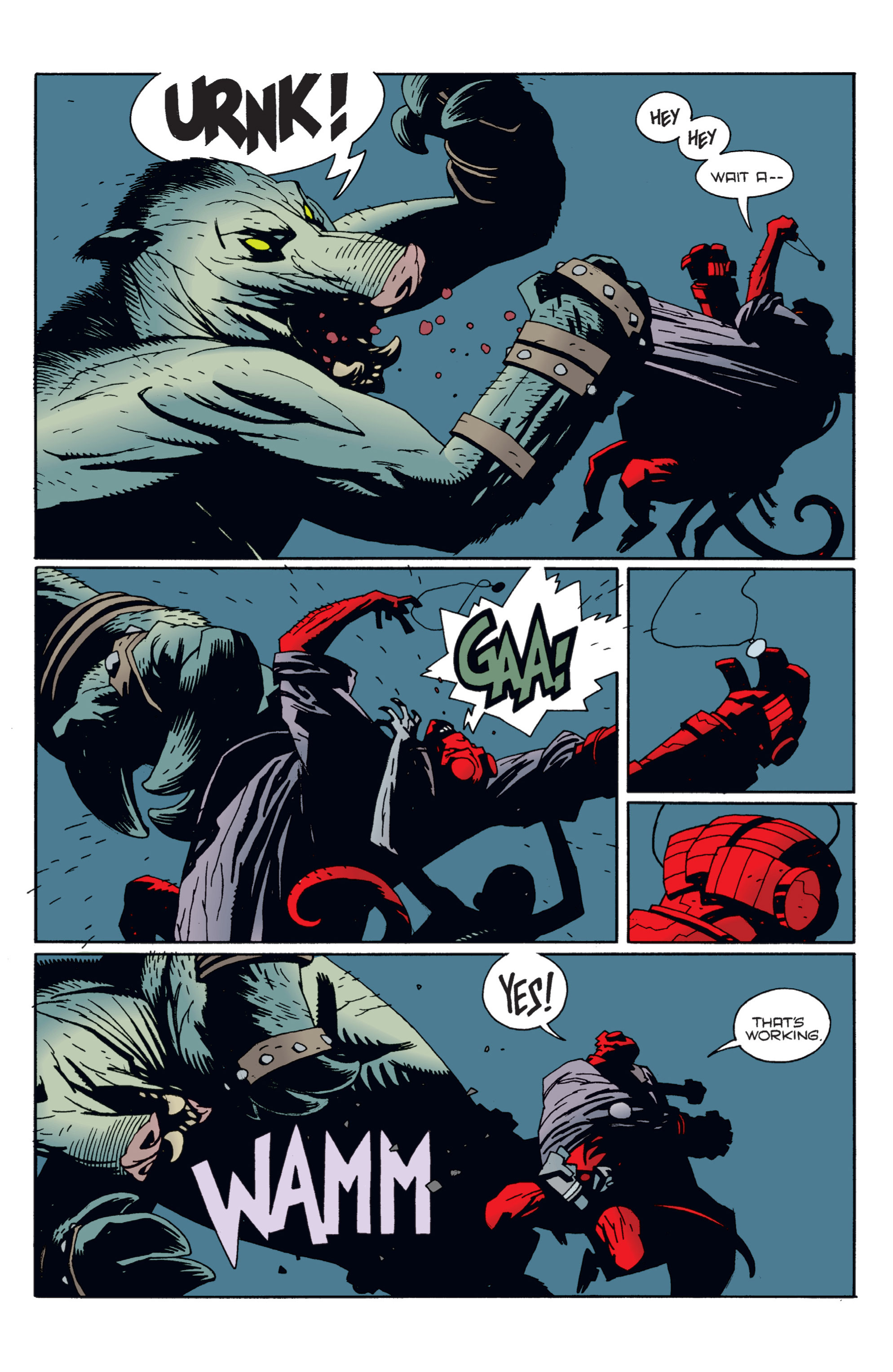 Read online Hellboy comic -  Issue #3 - 28