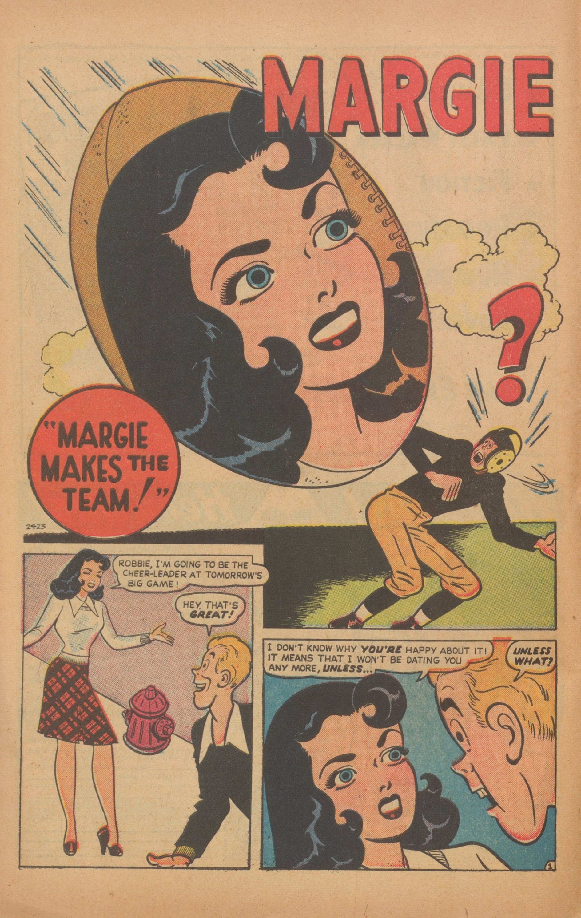 Read online Margie Comics comic -  Issue #44 - 12