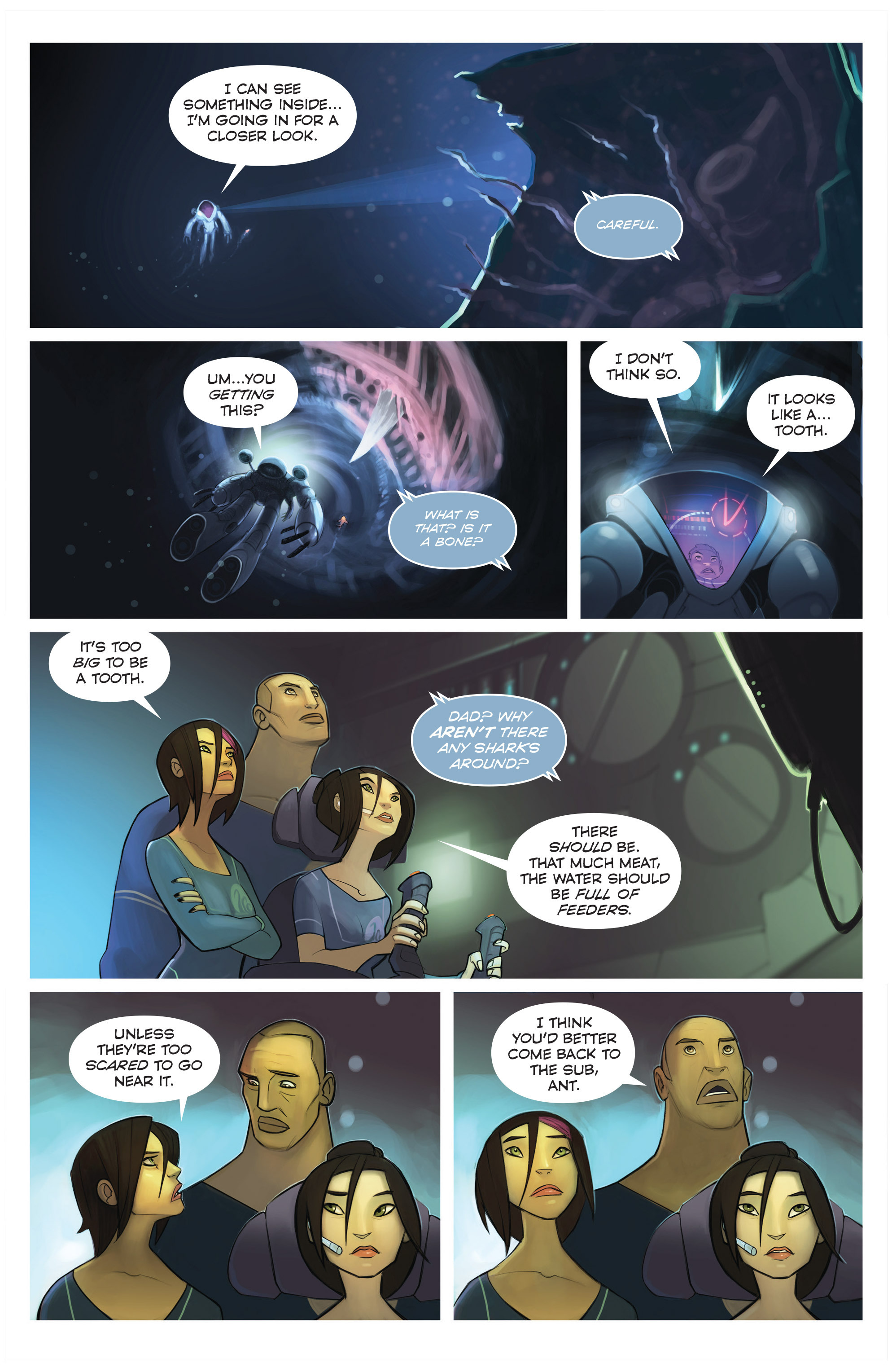 Read online The Deep comic -  Issue #1 - 22