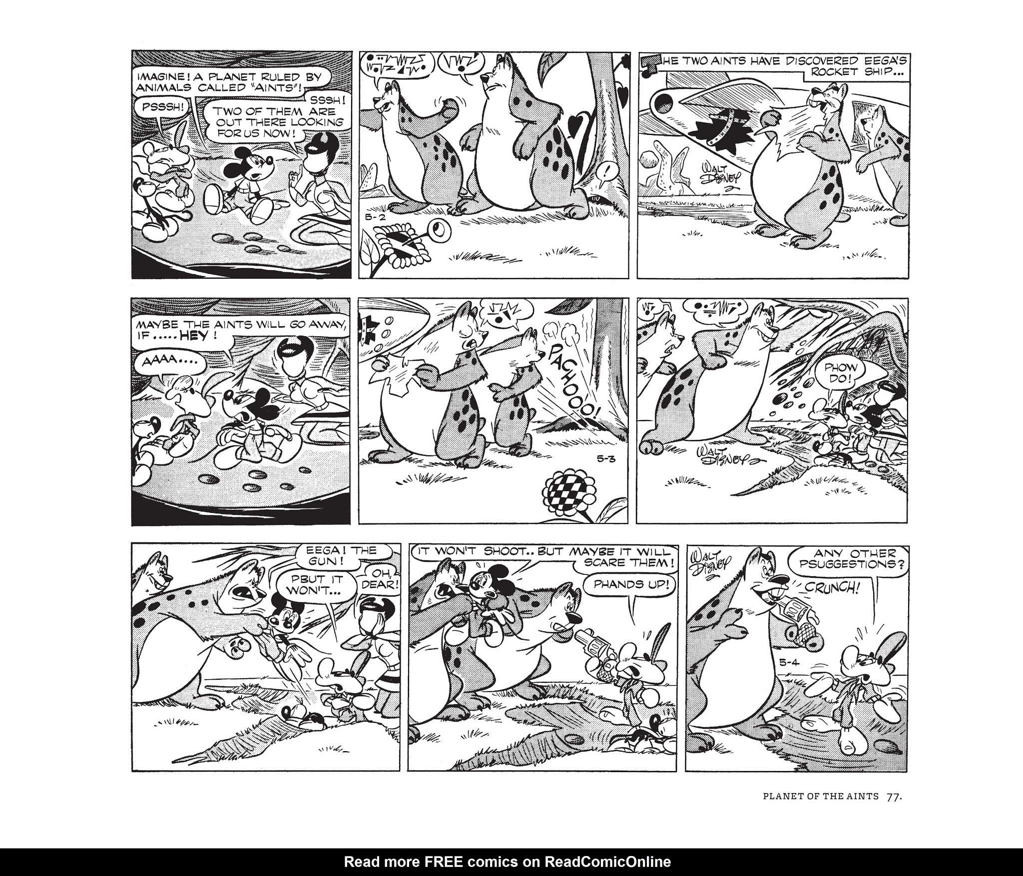 Read online Walt Disney's Mickey Mouse by Floyd Gottfredson comic -  Issue # TPB 10 (Part 1) - 77