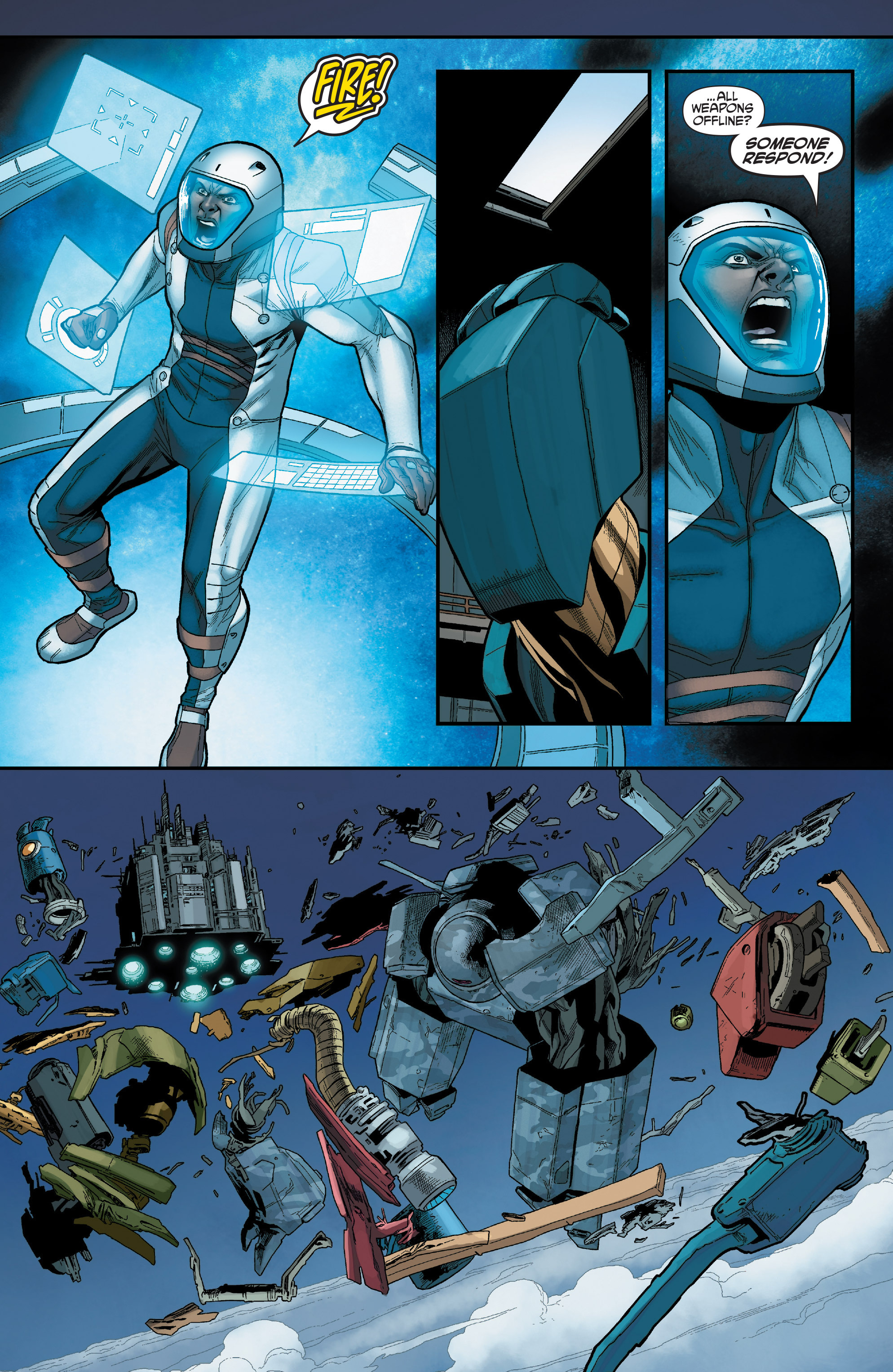 Read online 4001 A.D.: X-O Manowar comic -  Issue #1 - 19