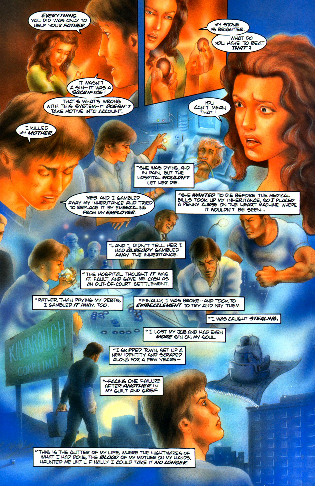 Read online Piers Anthony's Incarnations of Immortality: On A Pale Horse comic -  Issue #3 - 22
