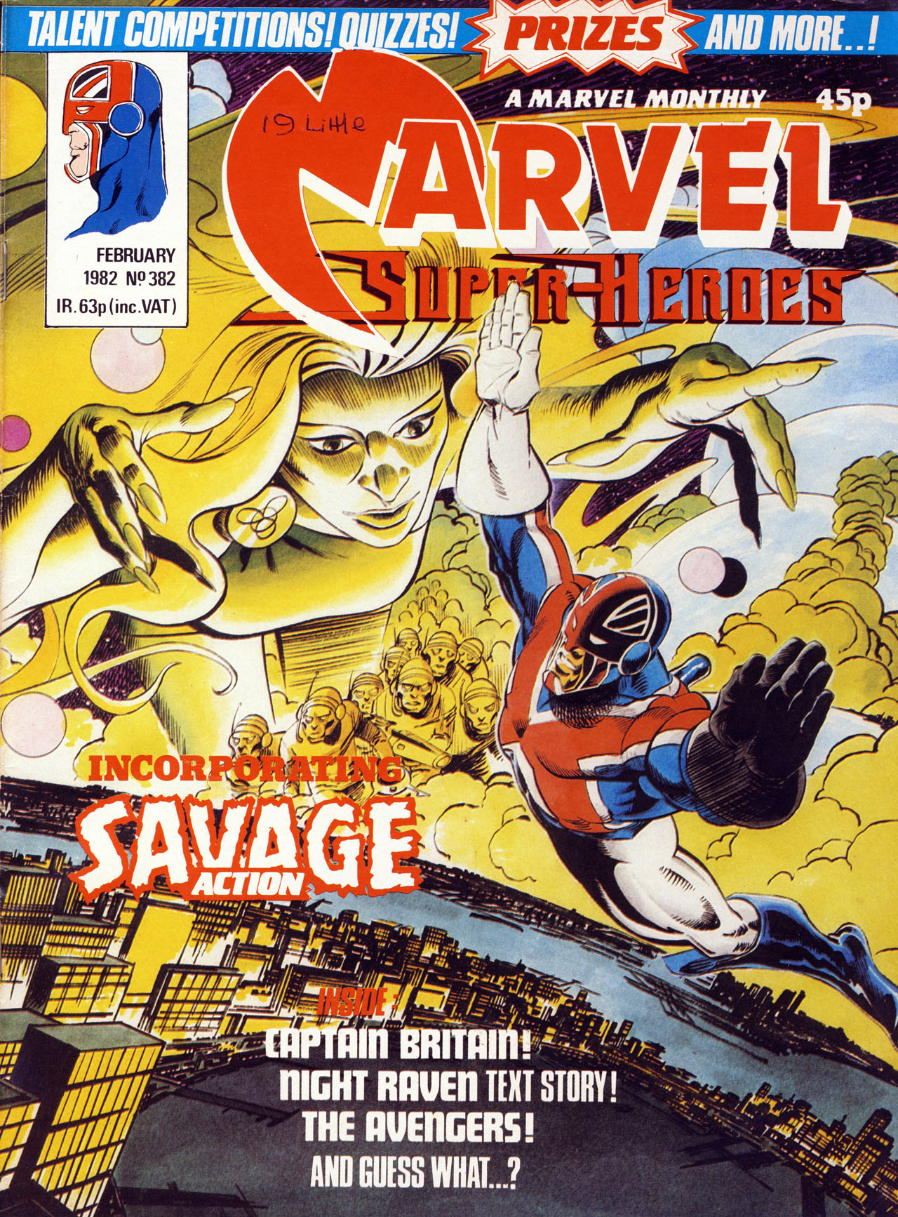 Read online Marvel Super-Heroes (1979) comic -  Issue #382 - 1