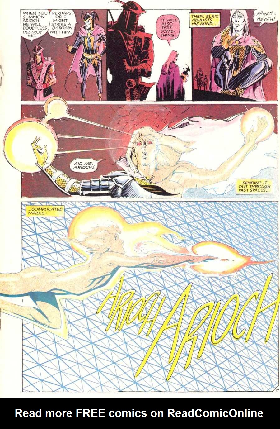 Read online Elric (1983) comic -  Issue #6 - 18