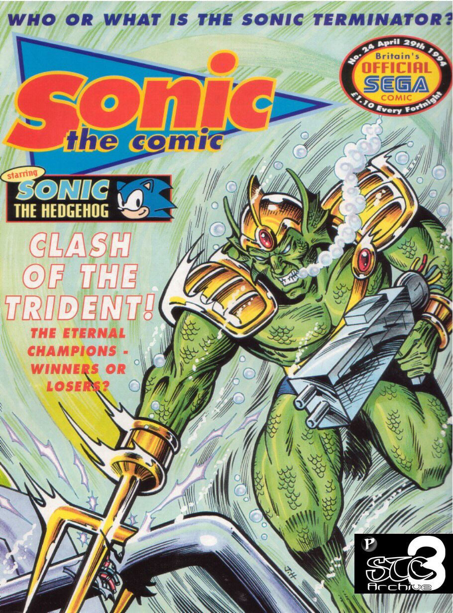 Read online Sonic the Comic comic -  Issue #24 - 1