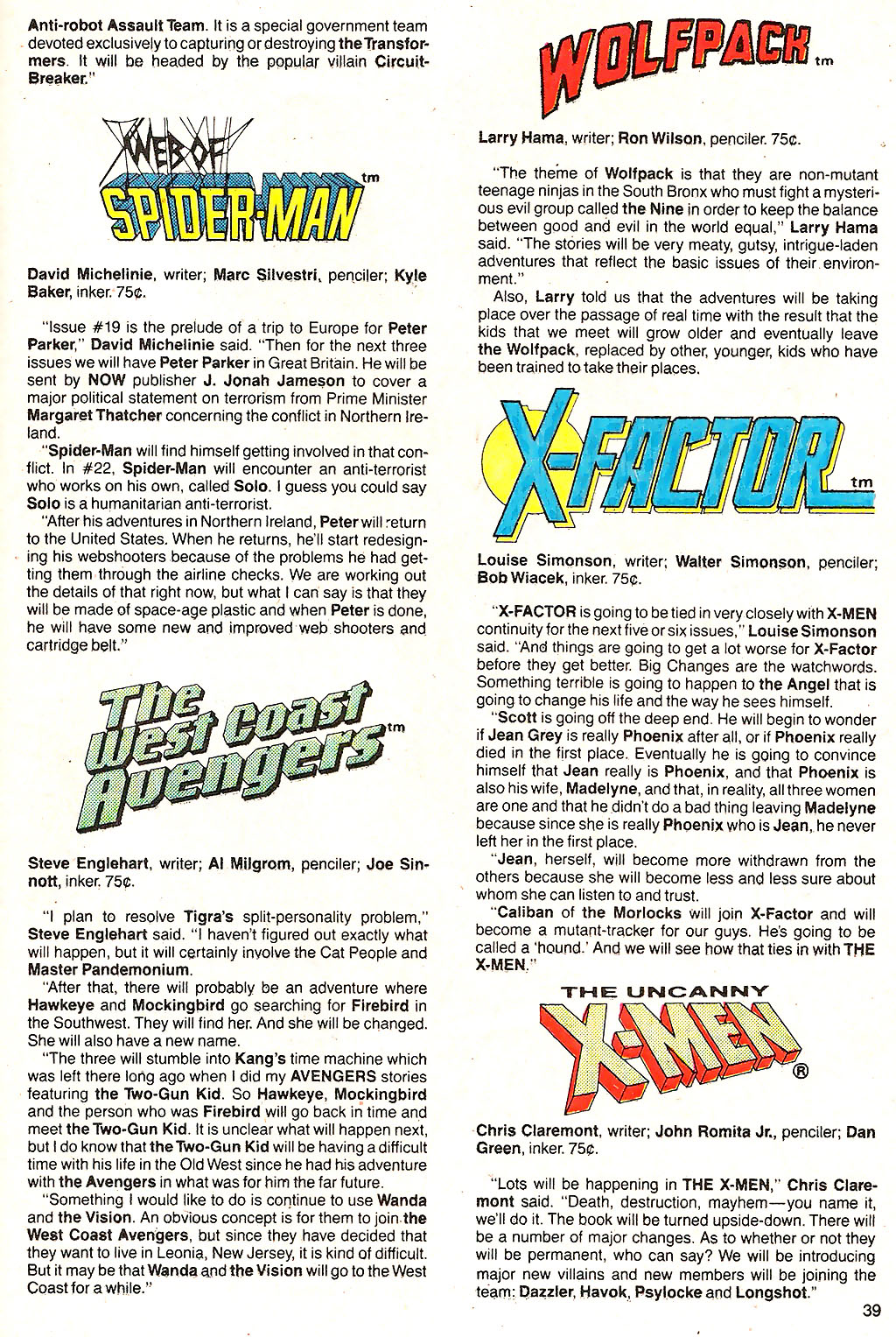 Read online Marvel Age comic -  Issue # _Annual 2 - 41