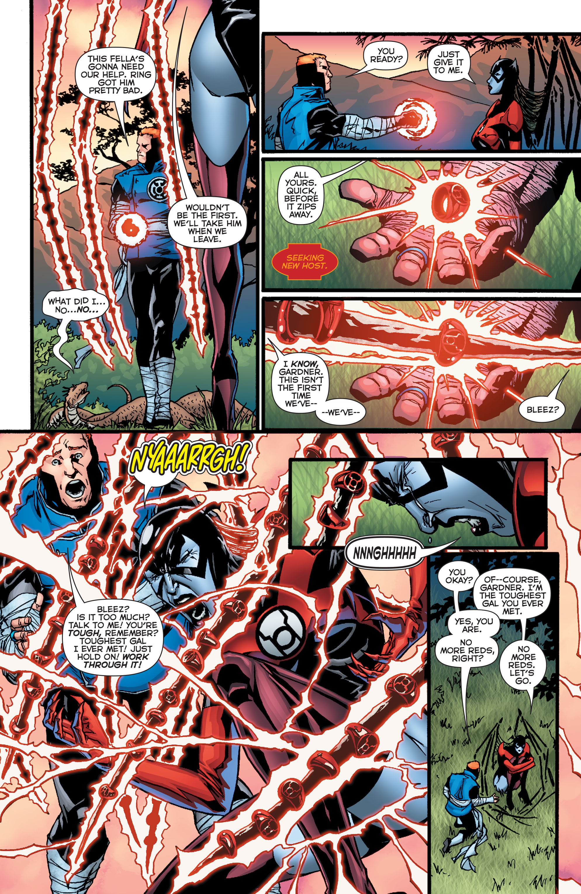Read online Red Lanterns: Futures End comic -  Issue # Full - 5