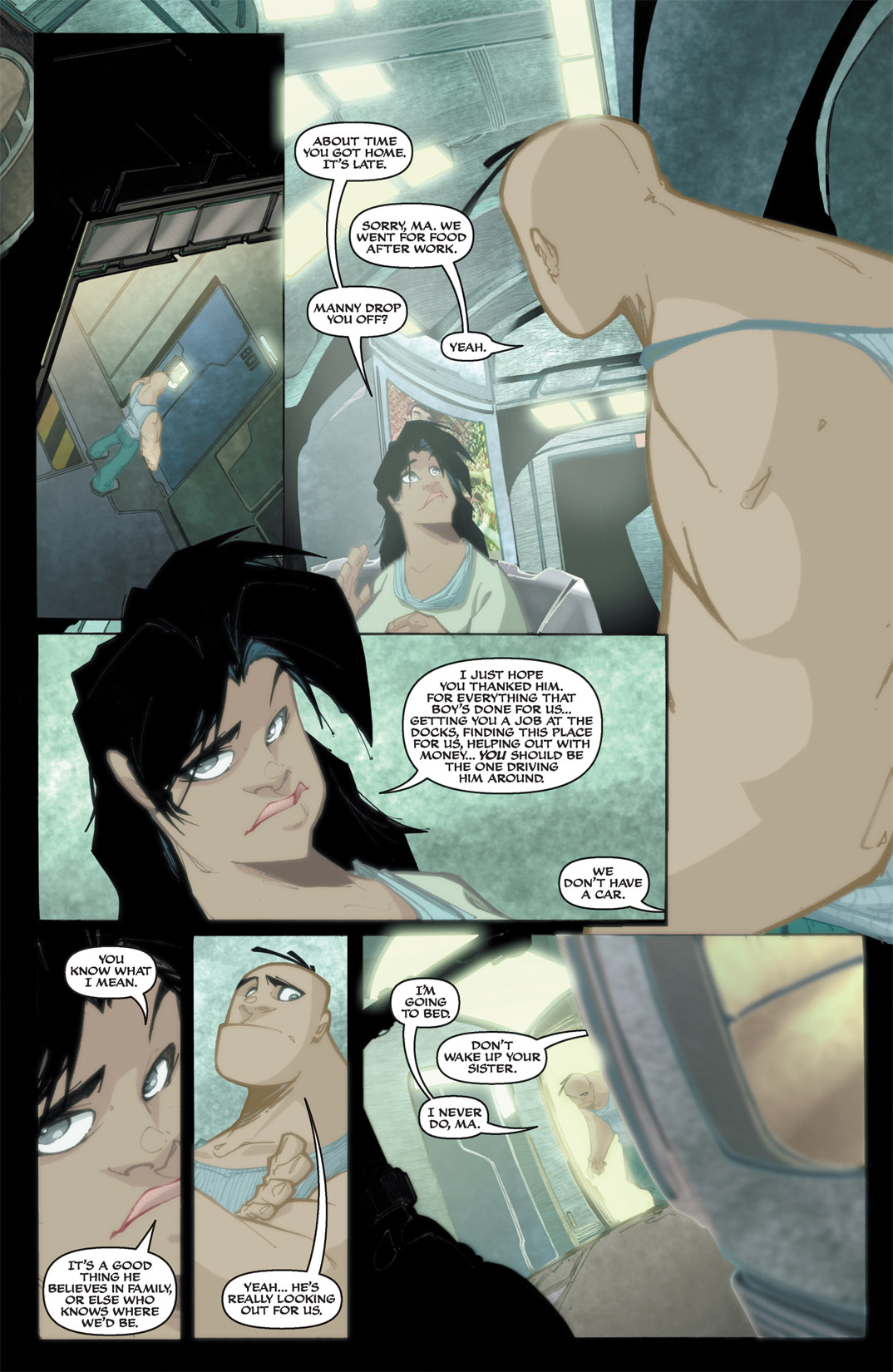 Read online Michael Turner's Soulfire: New World Order comic -  Issue # _Beginnings - 9