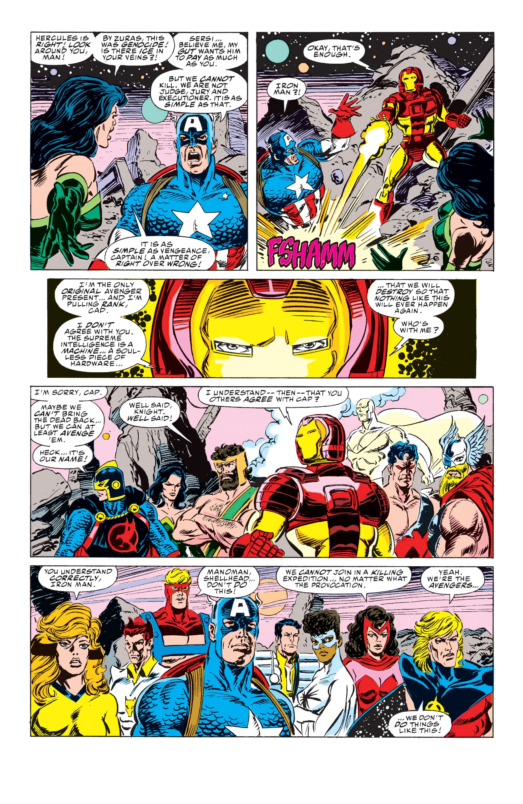 Read online Avengers Epic Collection: Operation Galactic Storm comic -  Issue # TPB (Part 5) - 24