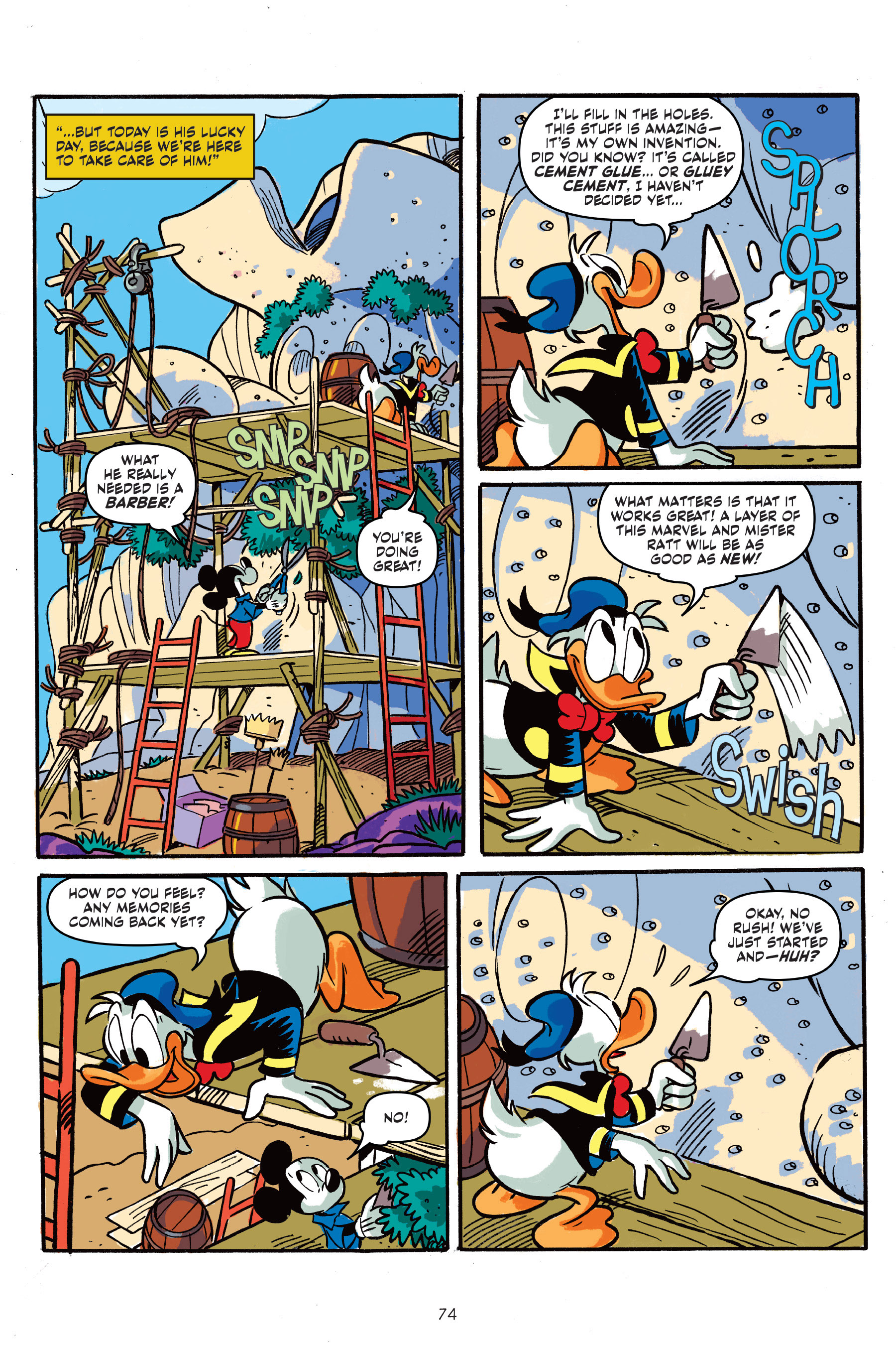 Read online Mickey Mouse: The Quest For the Missing Memories comic -  Issue # TPB (Part 1) - 75