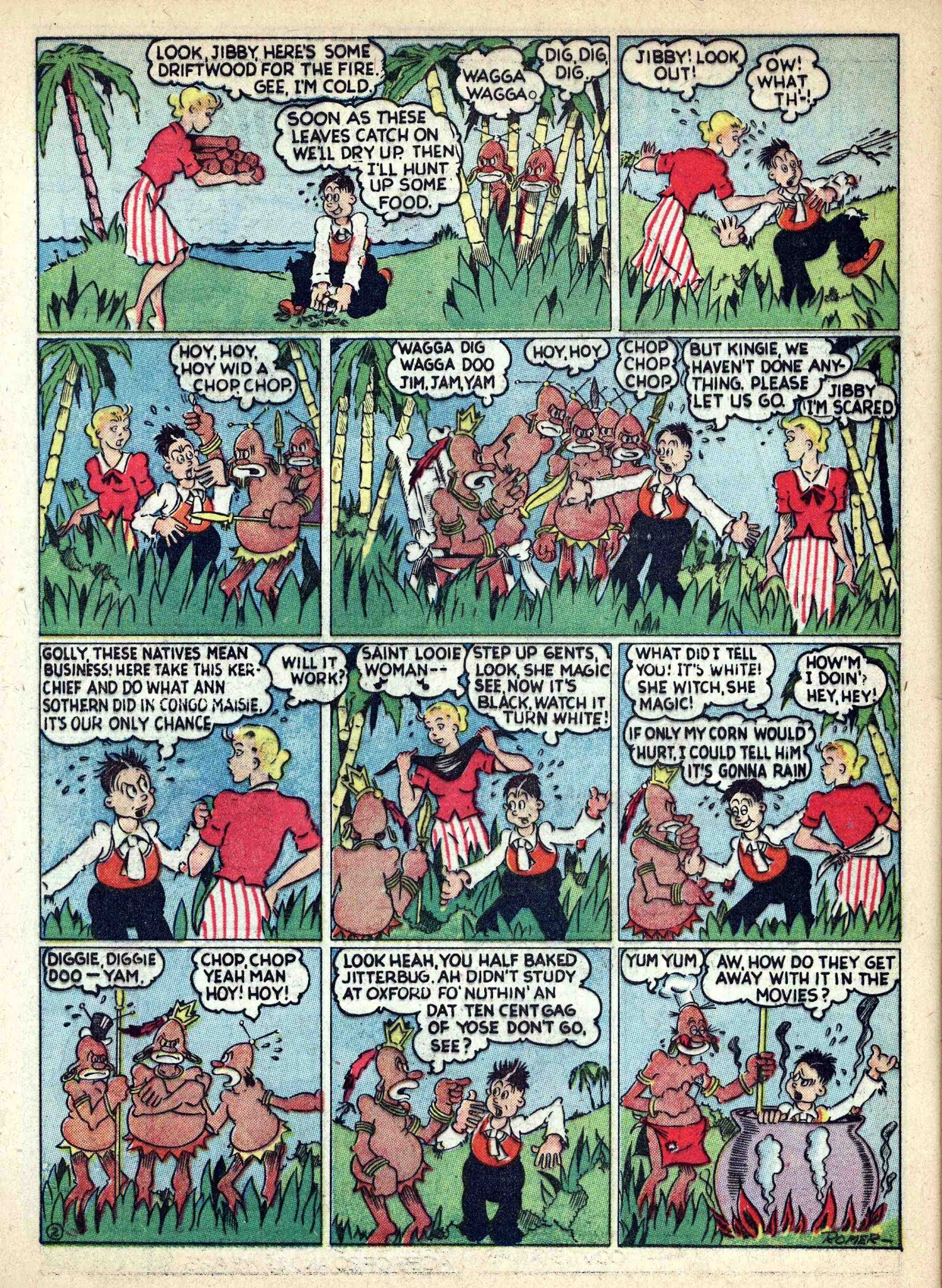 Read online Reg'lar Fellers Heroic Comics comic -  Issue #2 - 60