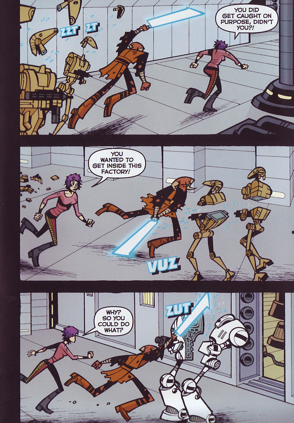 Read online Star Wars: Clone Wars Adventures comic -  Issue # TPB 6 - 27