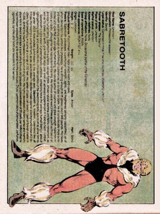 Read online The Official Handbook of the Marvel Universe: Update '89 comic -  Issue #5 - 3