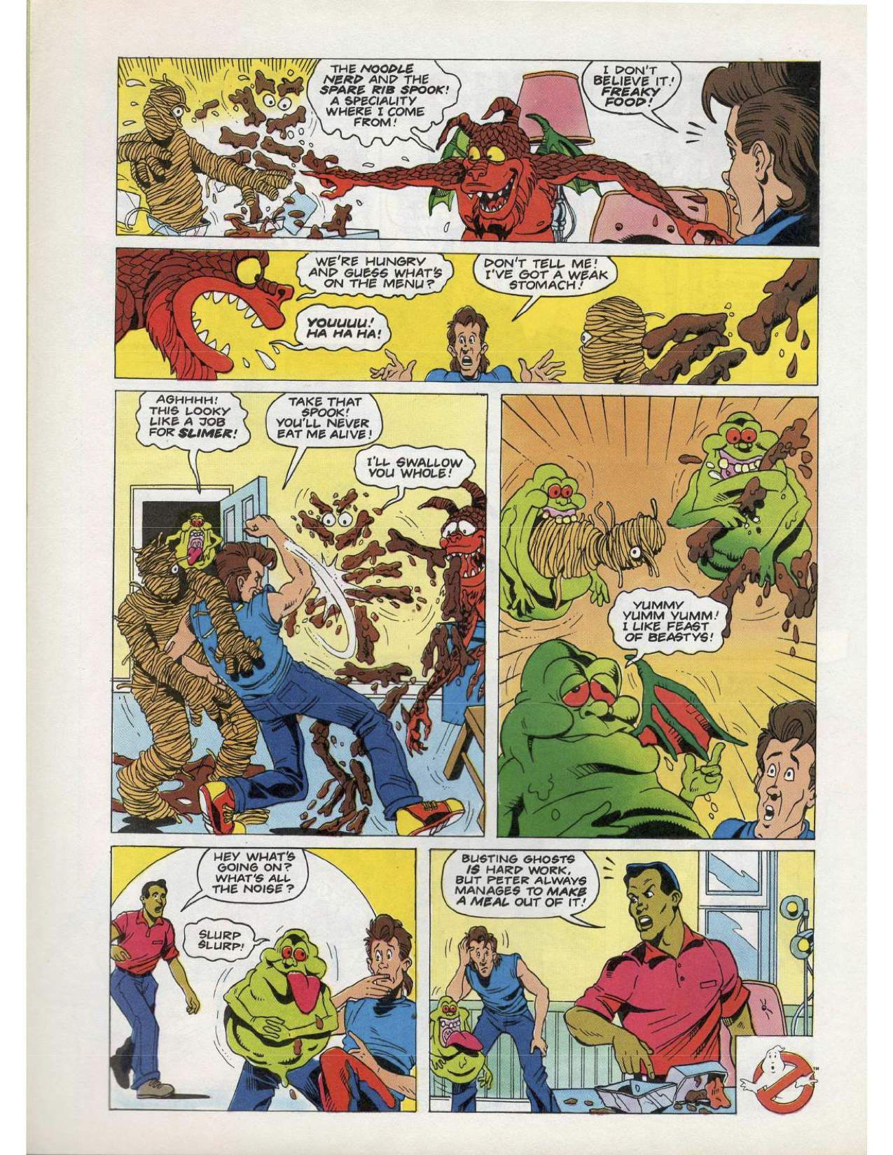 Read online The Real Ghostbusters comic -  Issue #193 - 2
