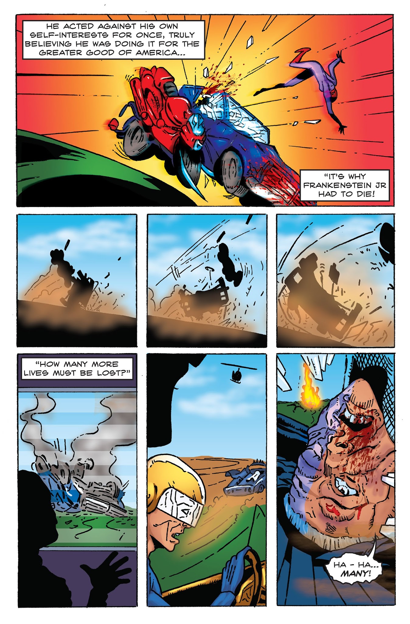 Read online The Final Death Race comic -  Issue #3 - 17