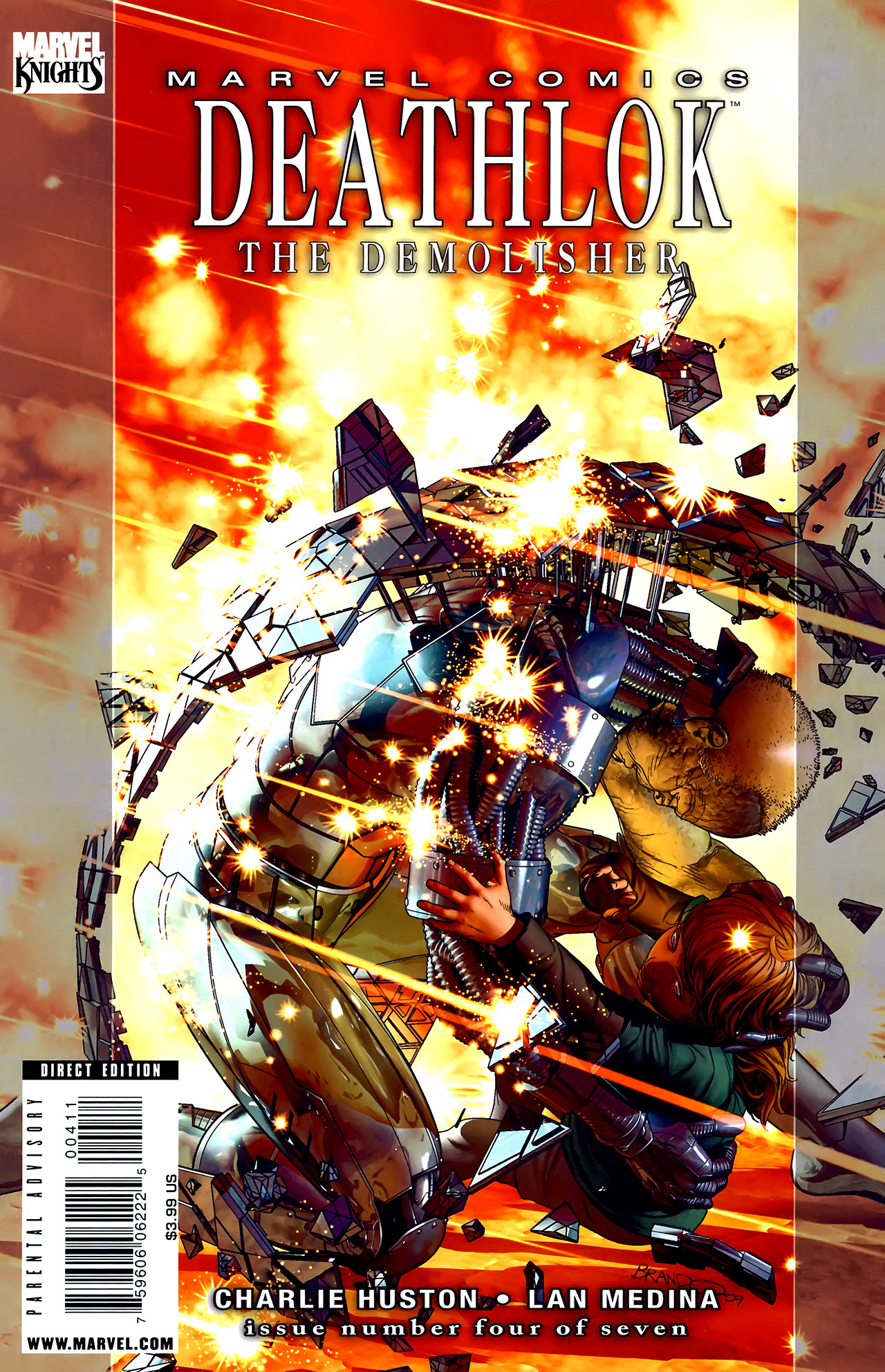 Read online Deathlok (2010) comic -  Issue #4 - 1
