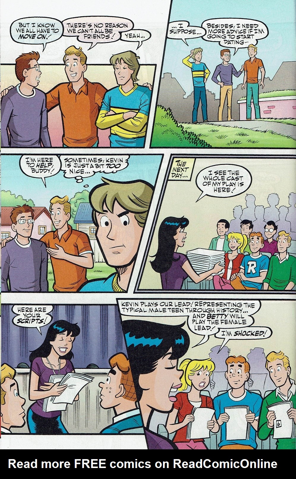 Read online Kevin Keller comic -  Issue #8 - 9