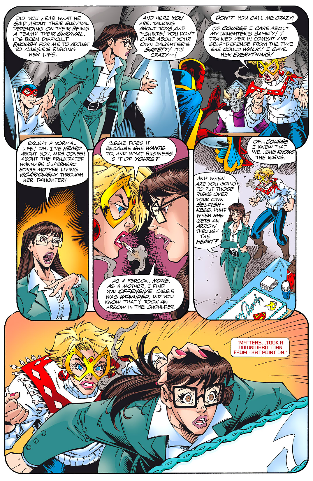 Read online Young Justice (1998) comic -  Issue #7 - 12