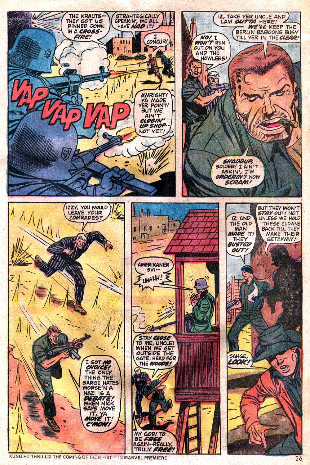 Read online Sgt. Fury comic -  Issue #120 - 28