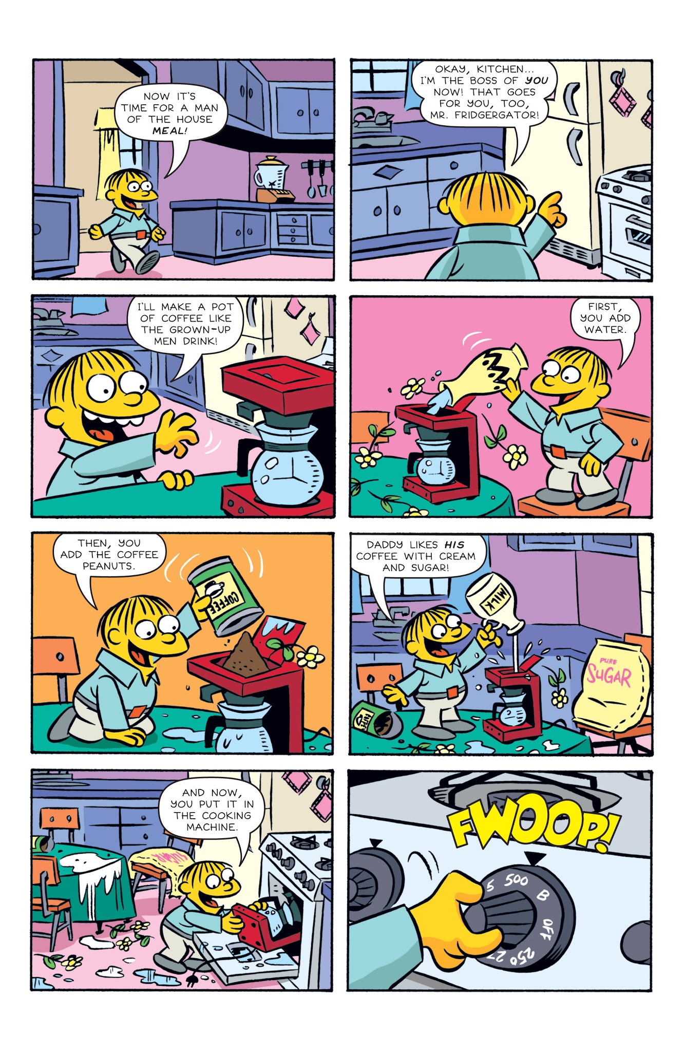 Read online Simpsons One-Shot Wonders: Ralph Wiggum Comics comic -  Issue # Full - 7
