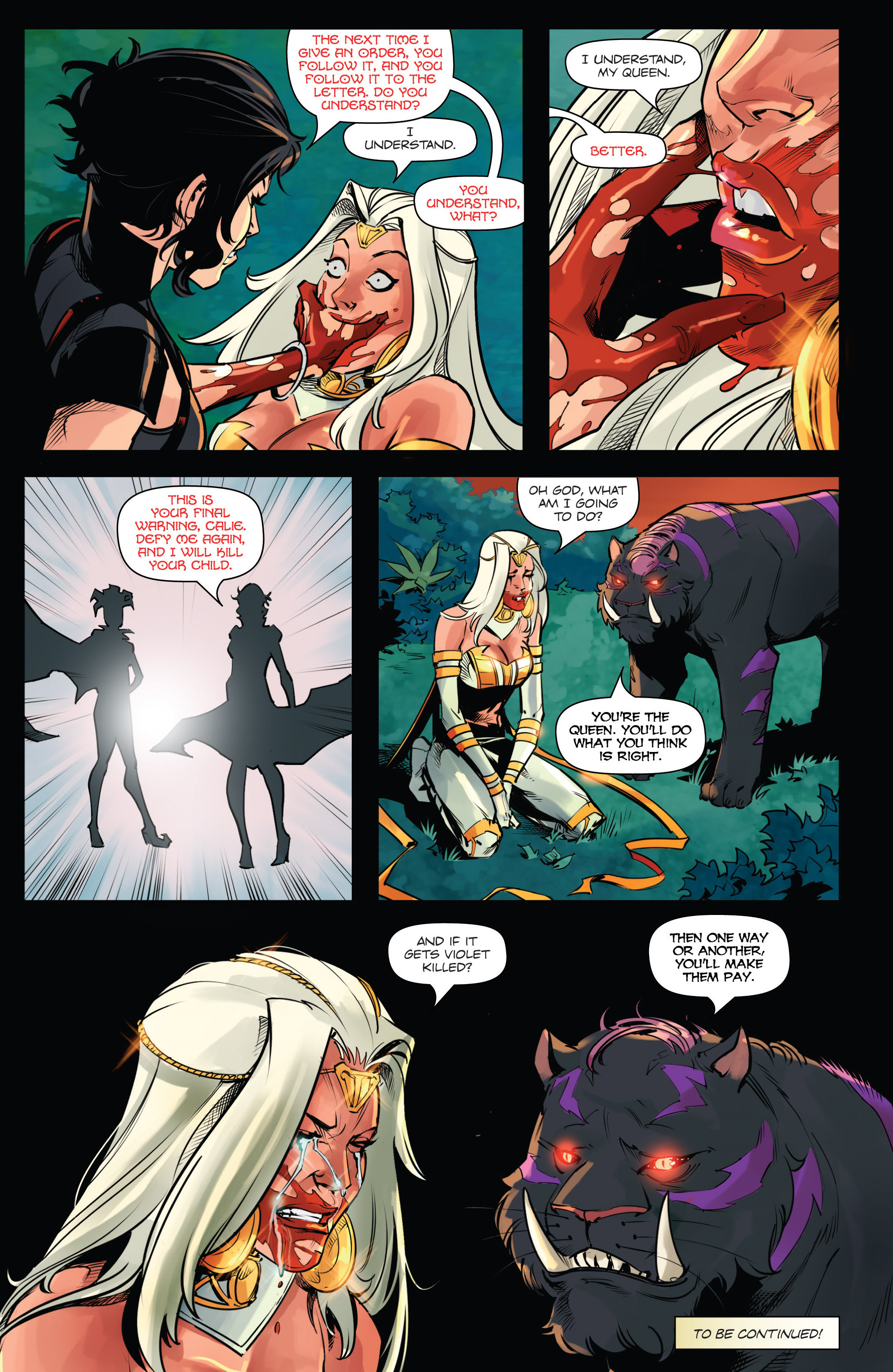 Read online Grimm Fairy Tales presents White Queen: Age of Darkness comic -  Issue #1 - 24