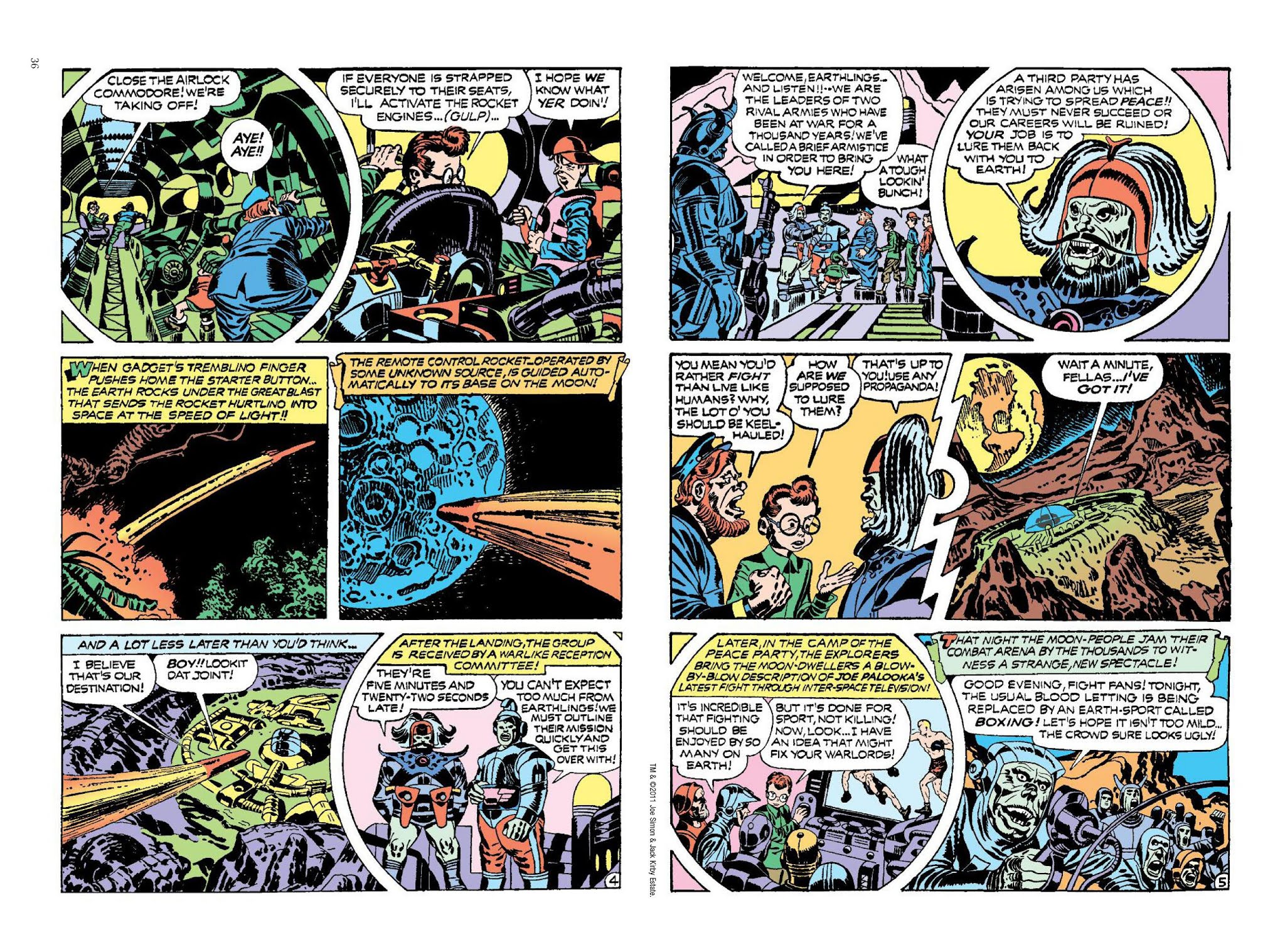 Read online The Jack Kirby Collector comic -  Issue #56 - 36